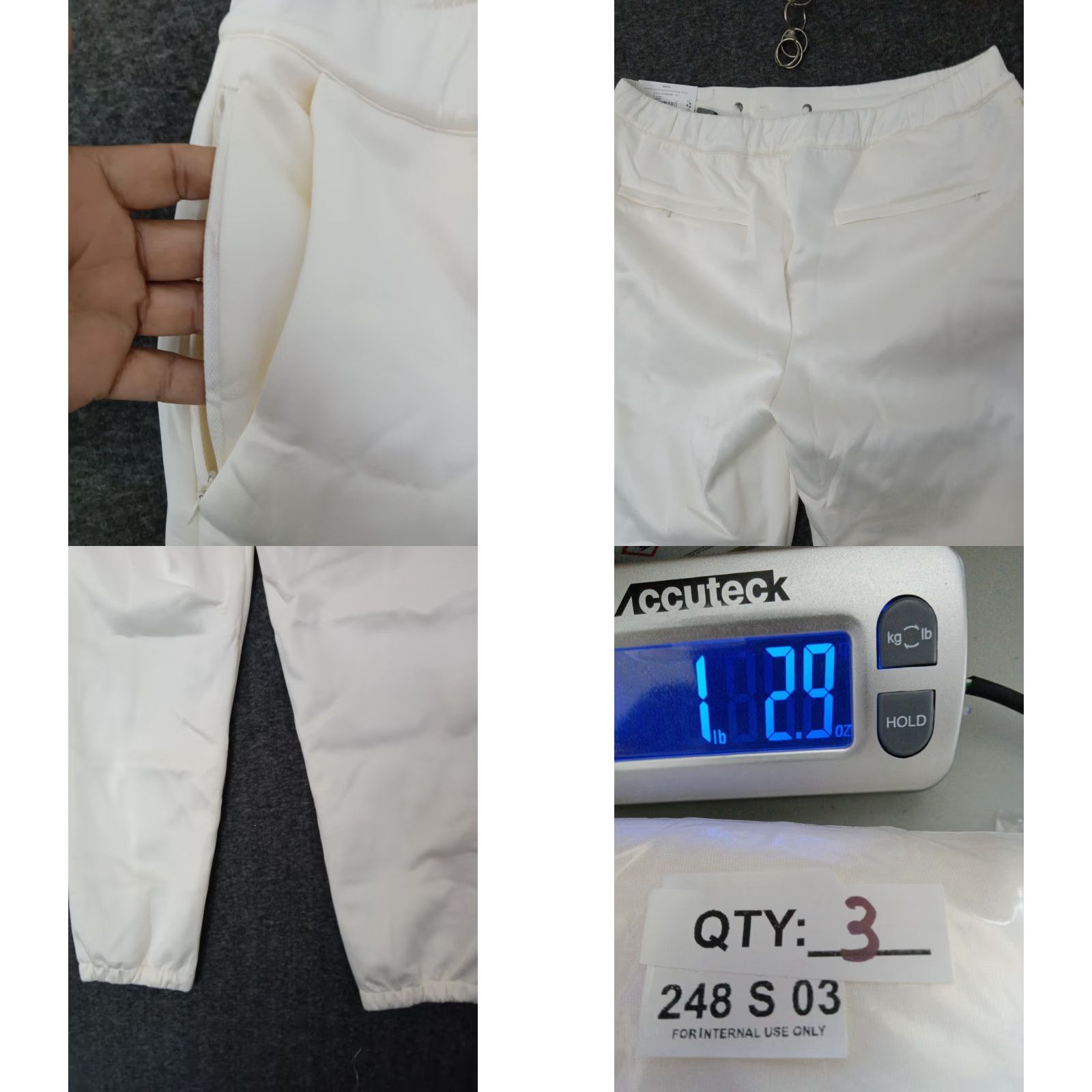 Vintage Ladarius Campbell Stylus Ivory Flat Front Pants Men L Relaxed Fit Elastic Back Waist 32in Inseam 26in Solid Casual Travel Shirt? Size US 33 - 8 Thumbnail