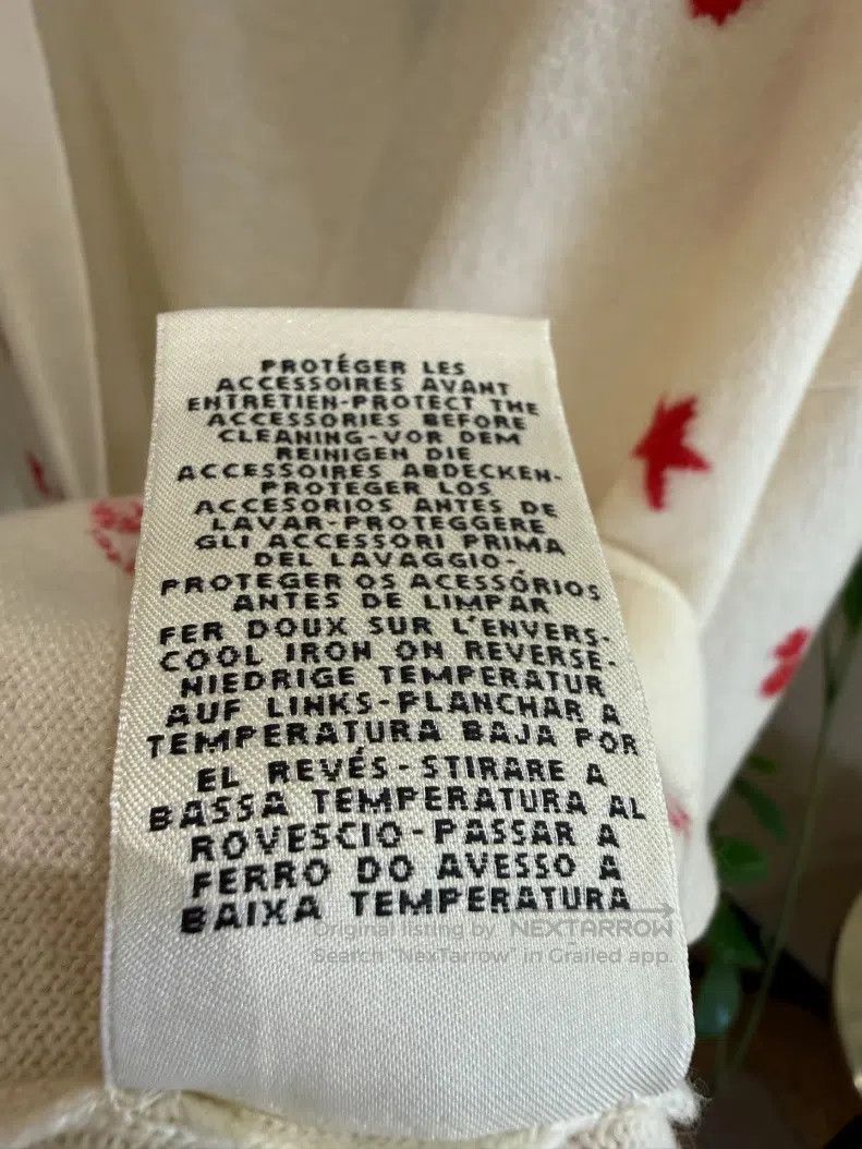 Hermes Hermes Beige Cashmere Open Cardigan with Red Snowman and S Size XS / US 0-2 / IT 36-38 - 7 Thumbnail