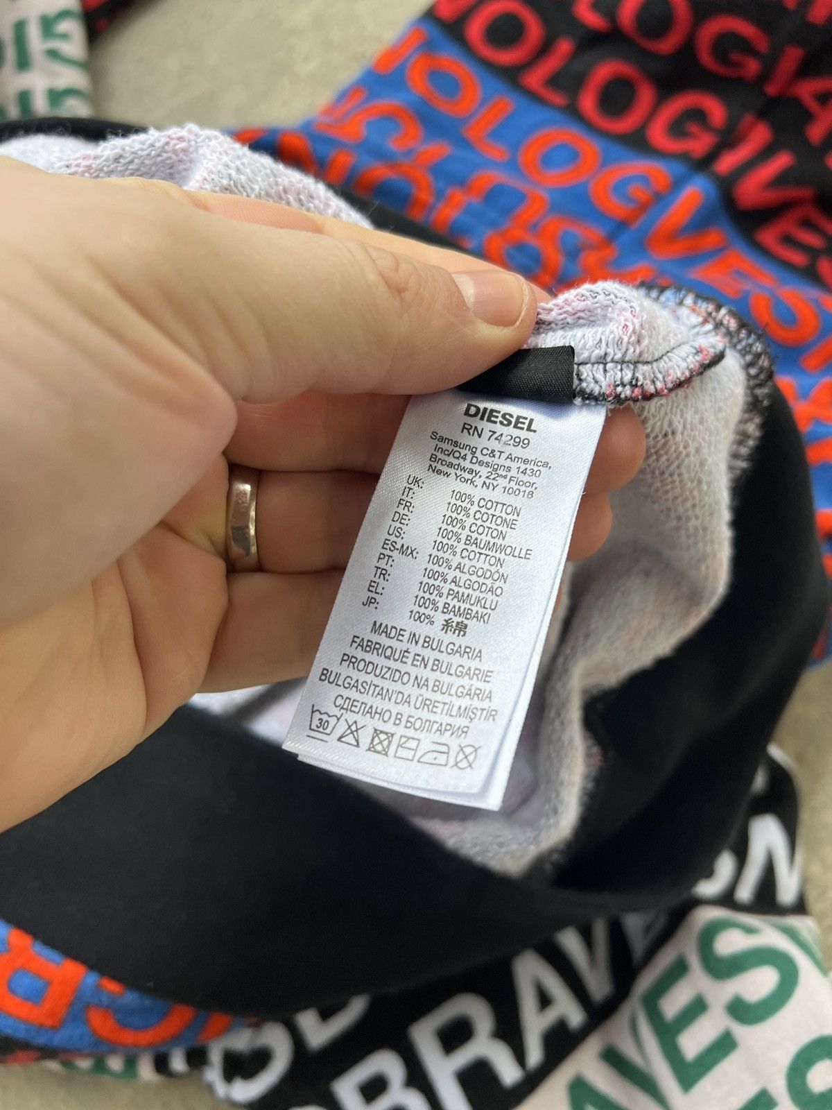 Diesel Diesel Hoodie Size XXL / US 16-18 / IT 52-54 - 4 Thumbnail