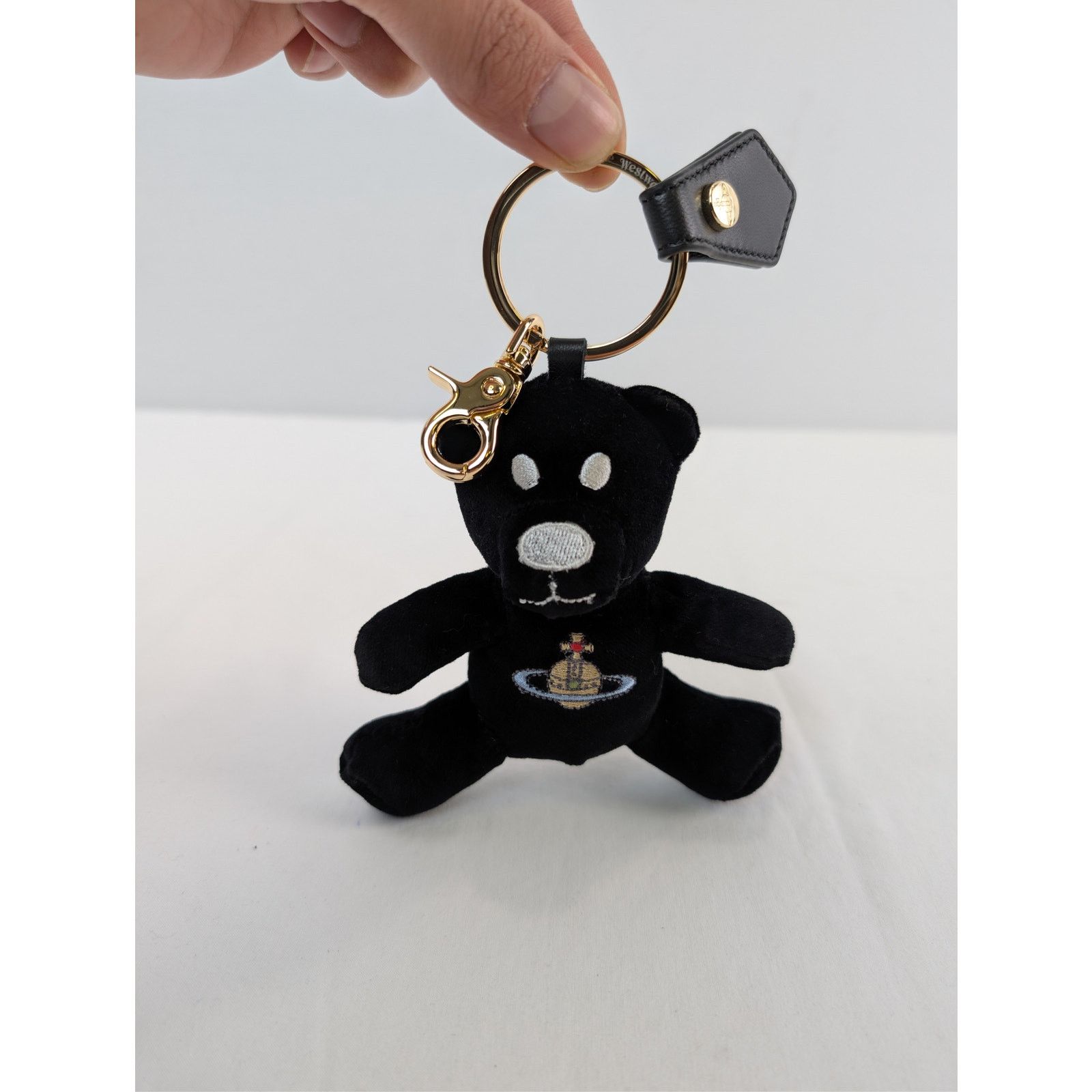 Vivienne Westwood o1rshd1 Size: OS / Teddy Bear Keyring / Bag Charm in Black Size ONE SIZE - 7 Thumbnail