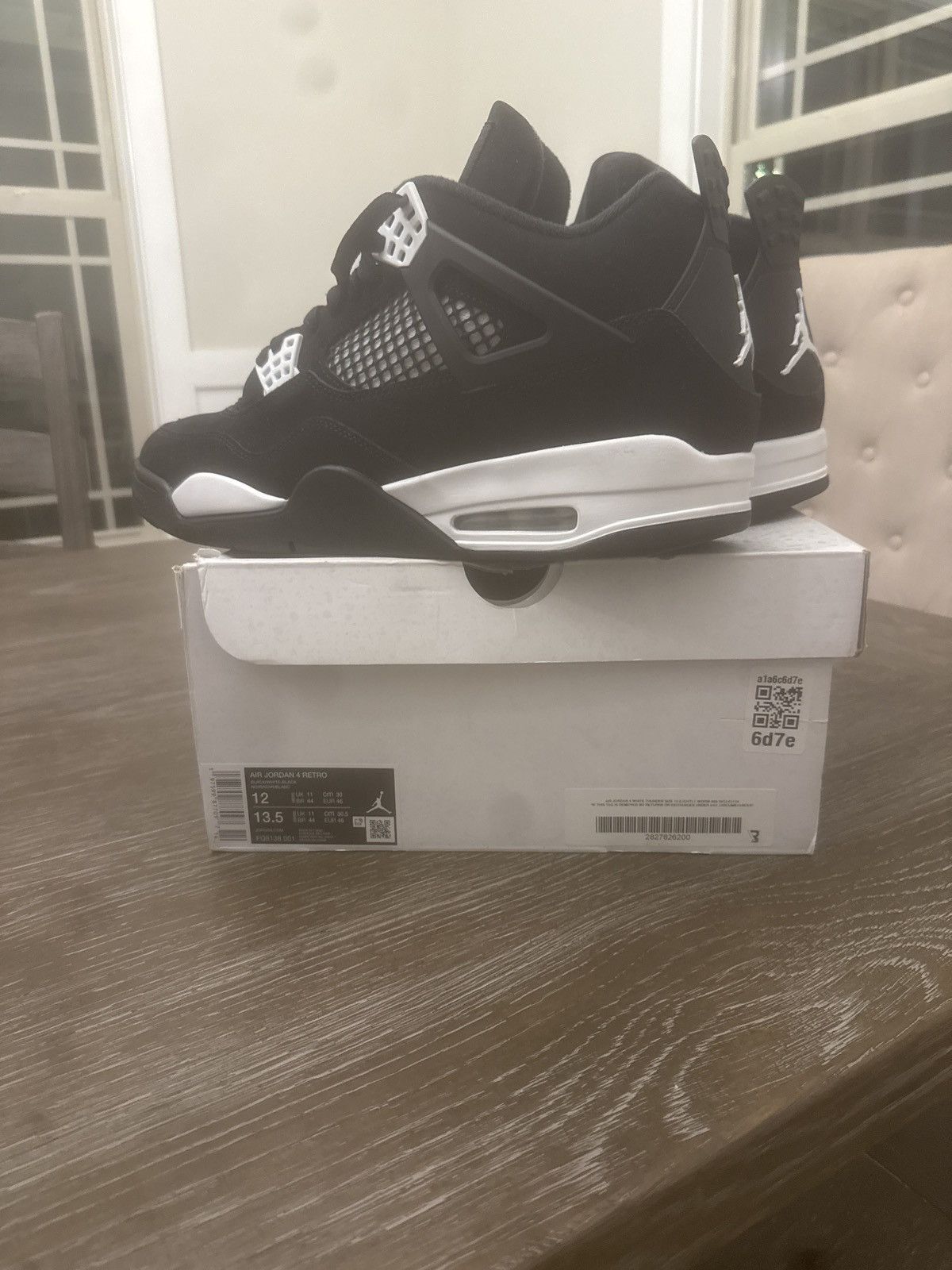 Jordan Brand Jordan 4 white thunder Size US 12 / EU 45 - 7 Thumbnail