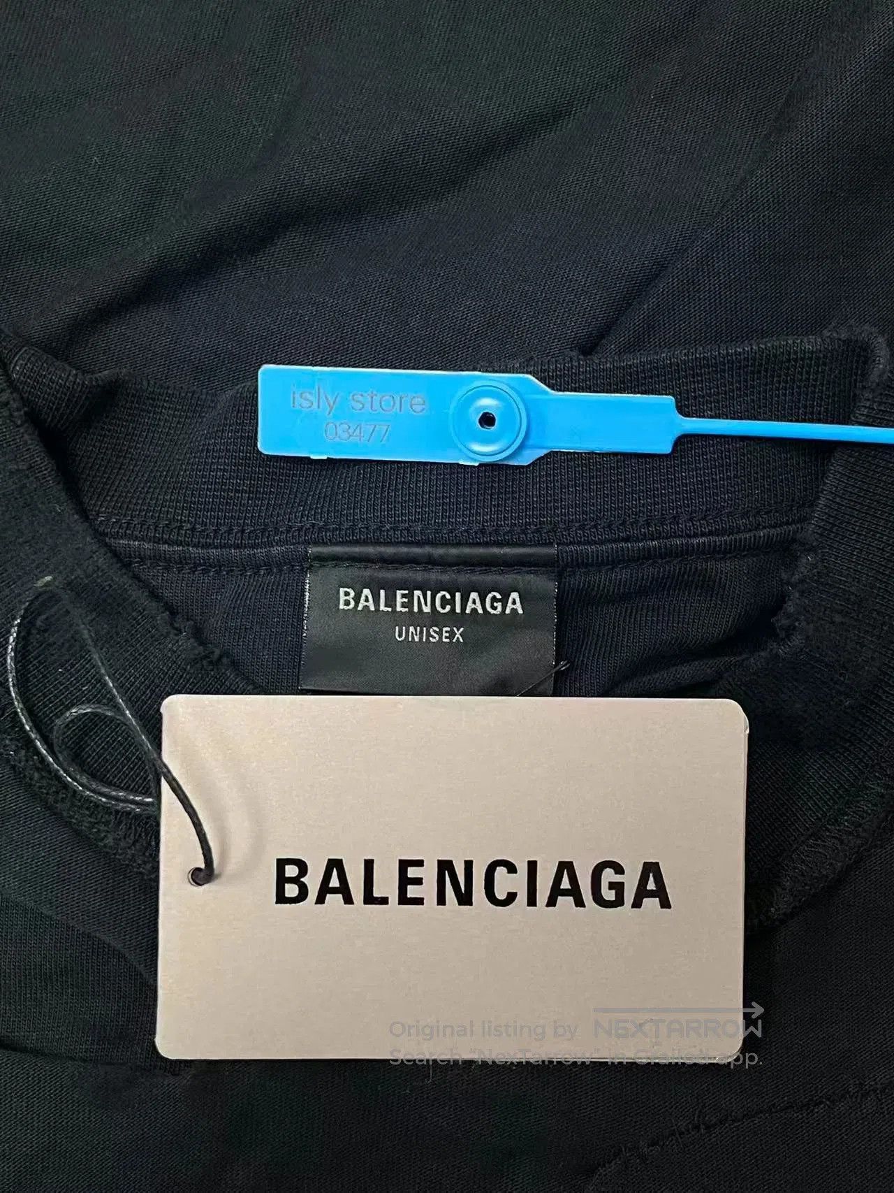 Balenciaga Balenciaga Logo Print Crewneck Short Sleeve T-Shirt. Size US M / EU 48-50 / 2 - 4 Thumbnail