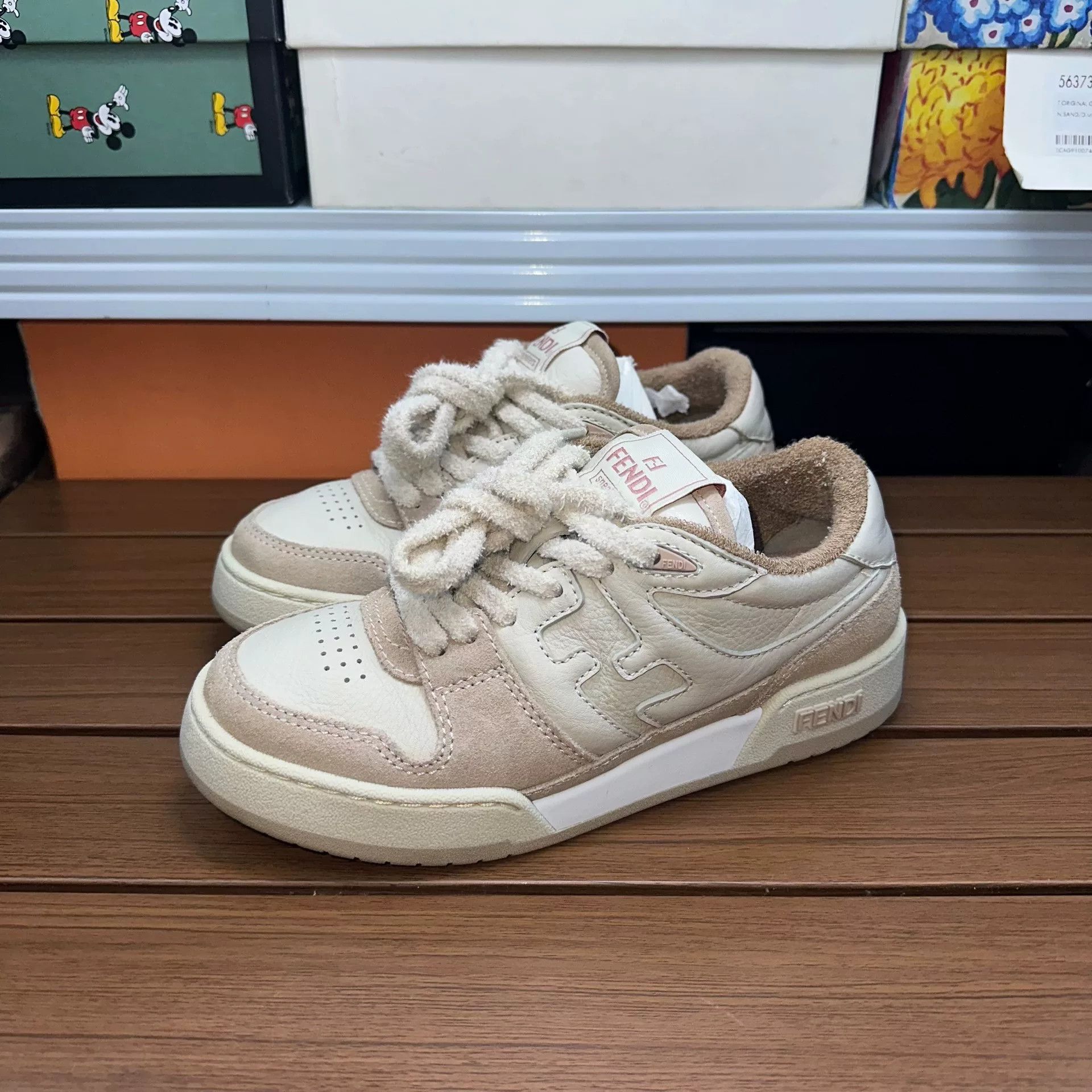 Fendi Fendi Red Lowtop Sneakers it_35 Women Size US 5 / IT 35 - 1 Thumbnail