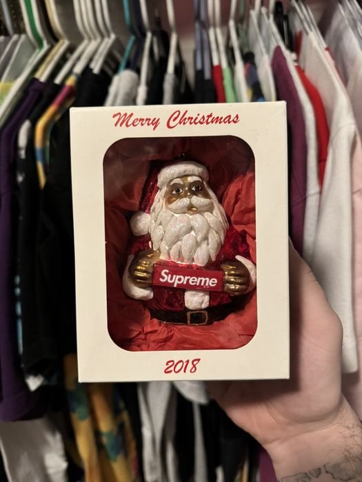 Supreme Supreme Santa Clause Ornament 2018 Red | Grailed