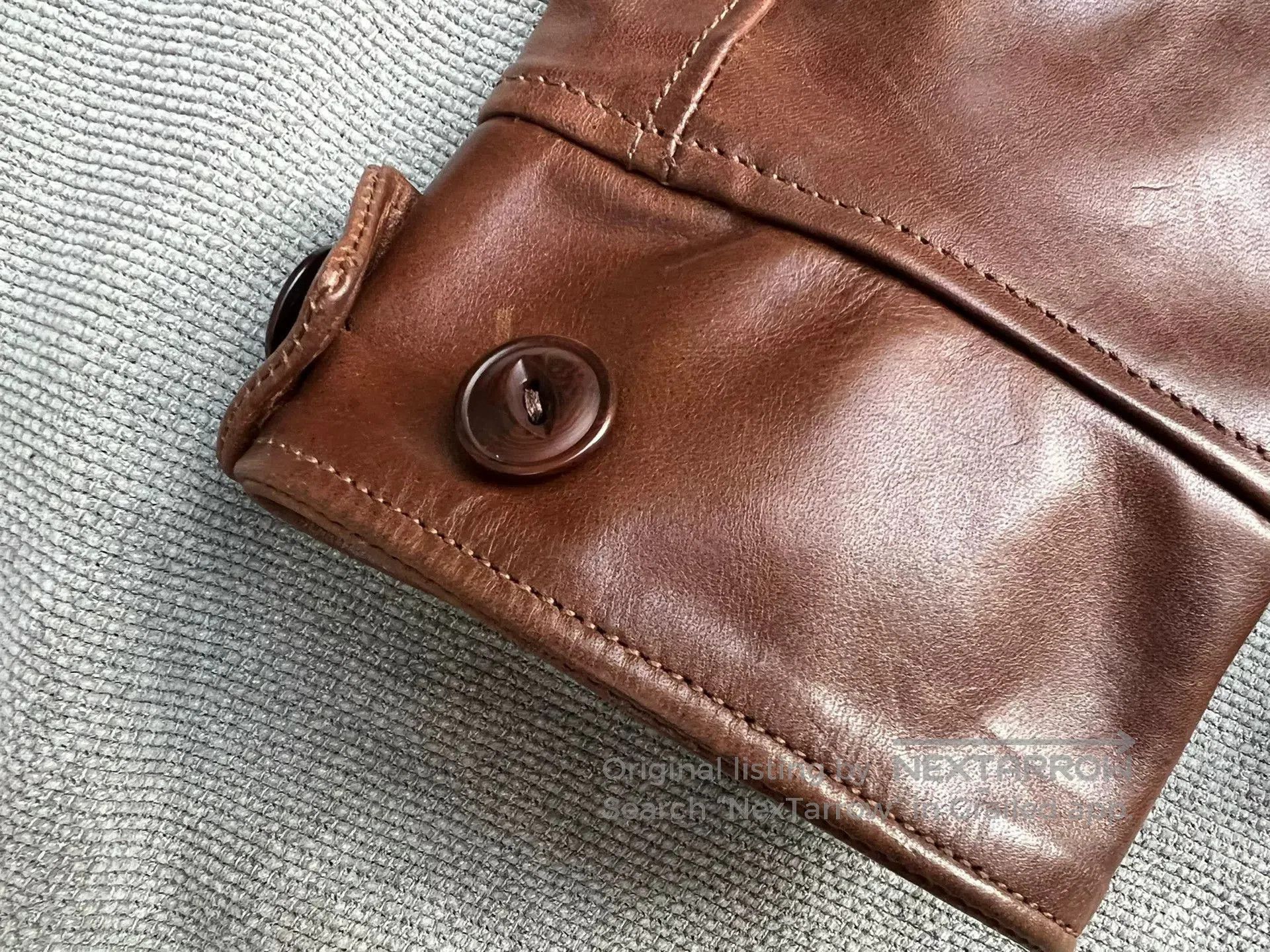 Eastman Leather Clothing Eastman Leather Horsehide Brown Jacket. Size US XXS / EU 40 - 6 Thumbnail