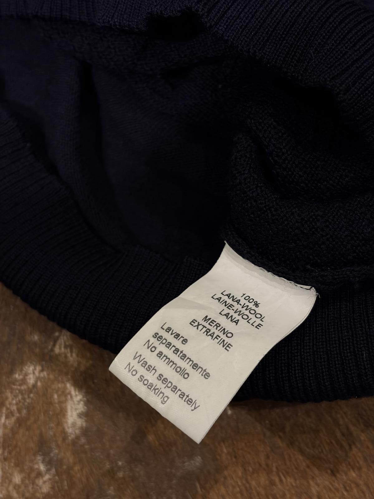 Canali Canali Extrafine Merino Half-Zip Knit (Current Season) Size US M / EU 48-50 / 2 - 5 Thumbnail