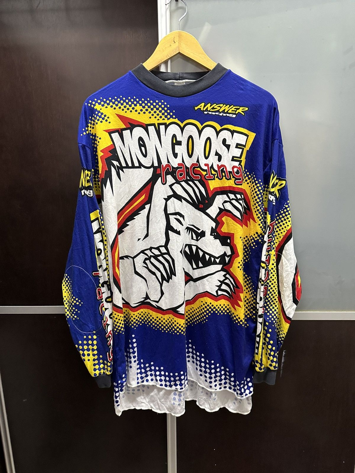 Vintage Vintage Mongoose BMX Racing HTF Fox LS Jerseys | Grailed