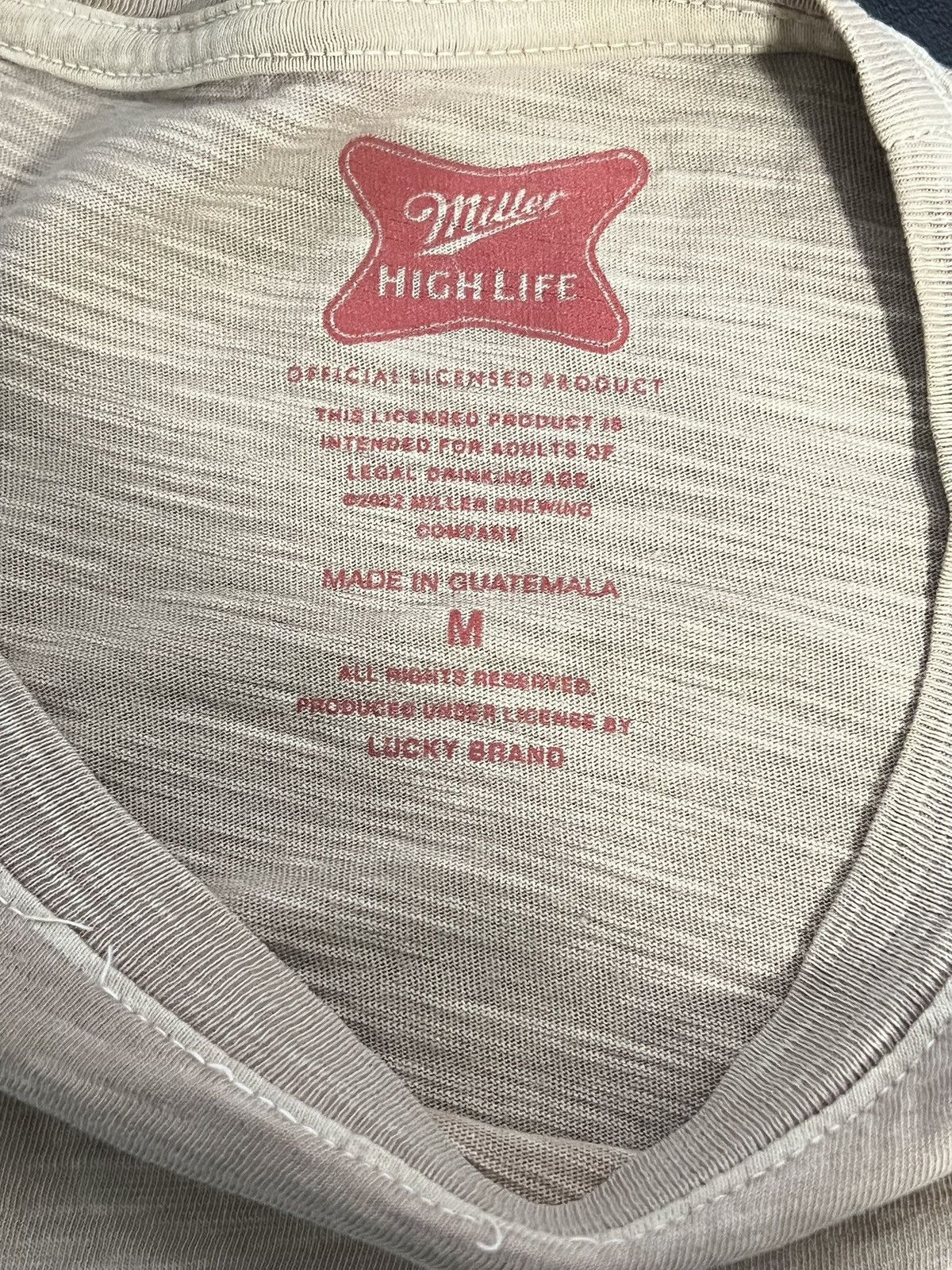 Other Miller High Life Fisherman Graphic Tee Medium Size US M / EU 48-50 / 2 - 8 Thumbnail