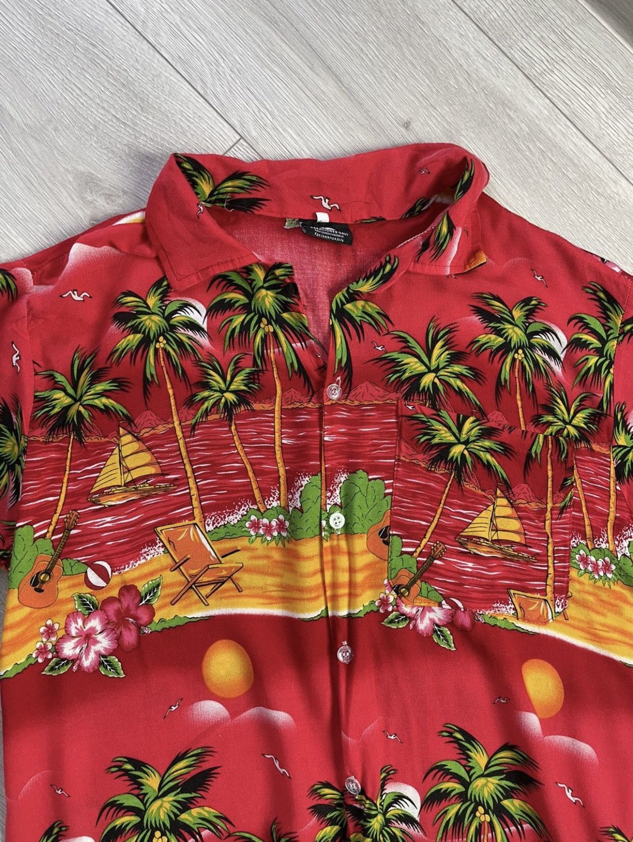 Vintage Vintage Japanese Style Hawaiian Aloha Rayon Shirt Size US L / EU 52-54 / 3 - 3 Thumbnail