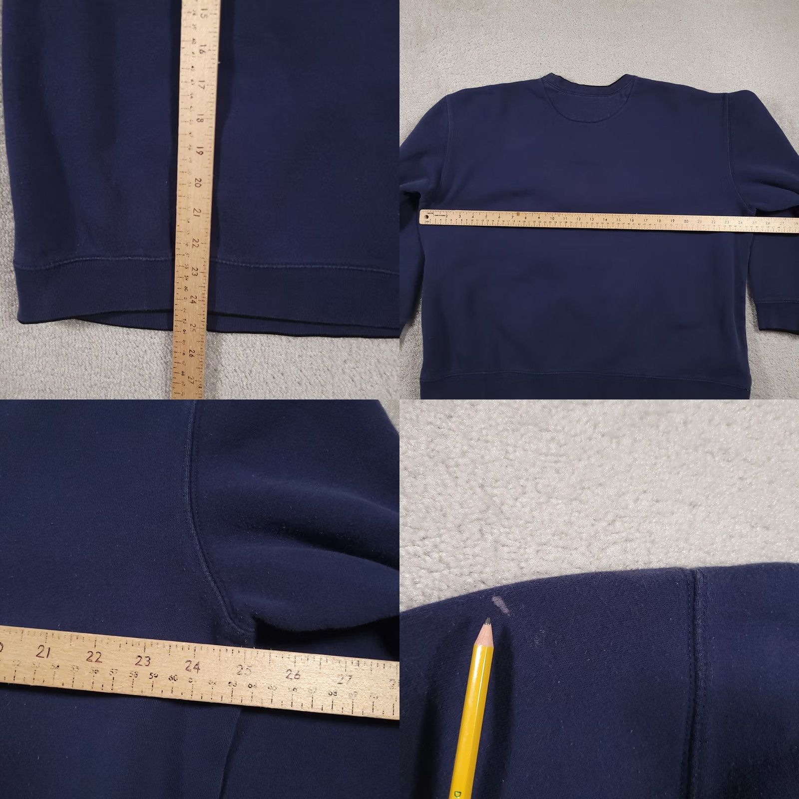 Vintage VINTAGE American Eagle Flag Bald Eagle Sweatshirt Unisex Adults XL Blue Crewneck Patriotic USA Pullover Embroidered Size US XL / EU 56 / 4 - 9 Thumbnail