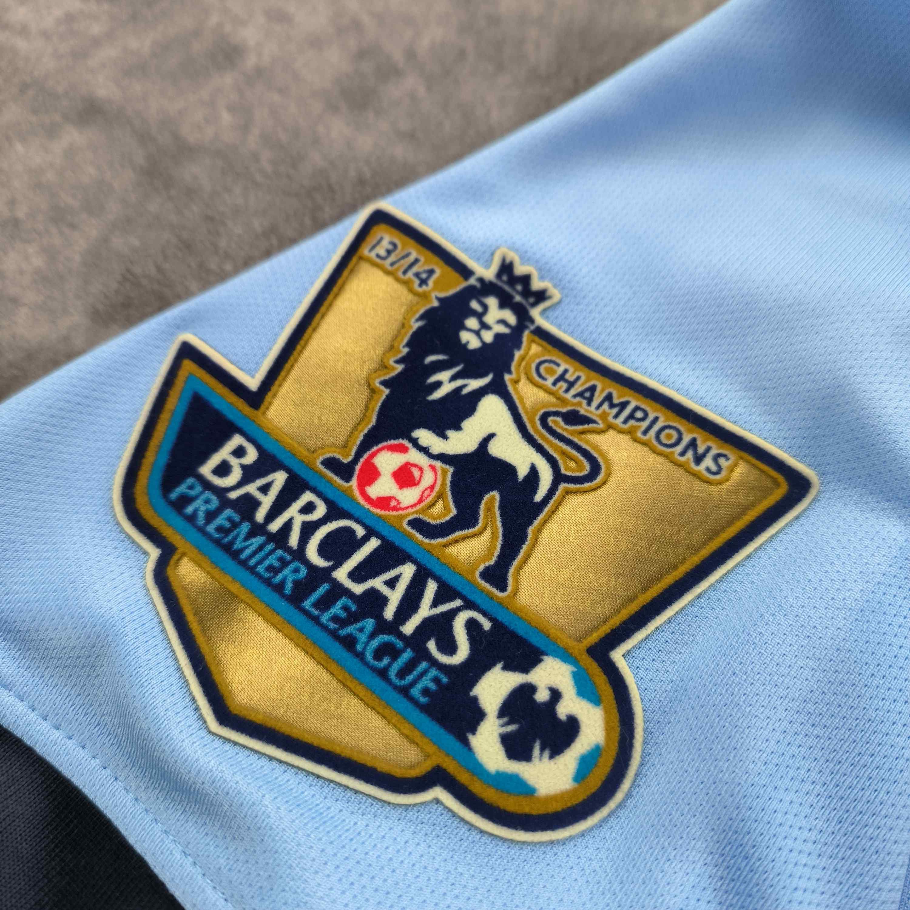 Nike Manchester City 2014-15 Nike home Kompany football jersey S Size US S / EU 44-46 / 1 - 6 Thumbnail