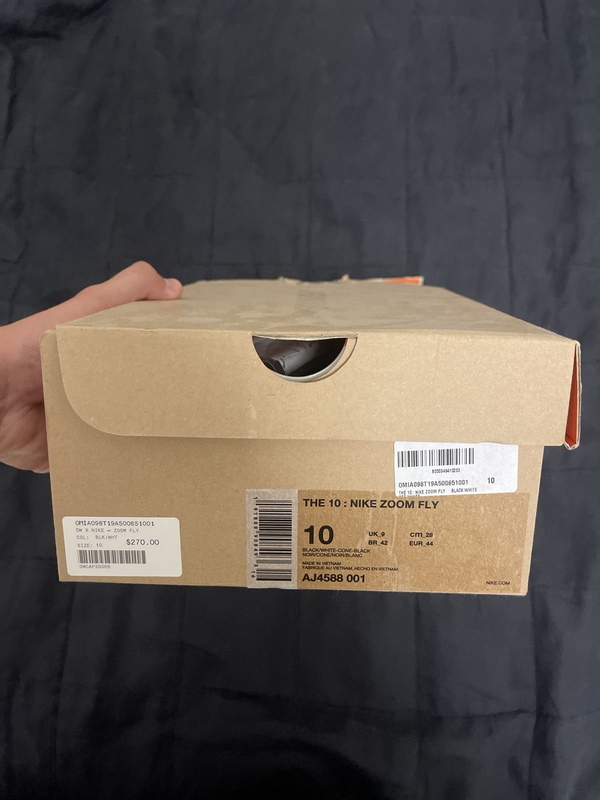 Off-White OFFWHITE X NIKE ZOOM FLY Size US 10 / EU 43 - 4 Thumbnail
