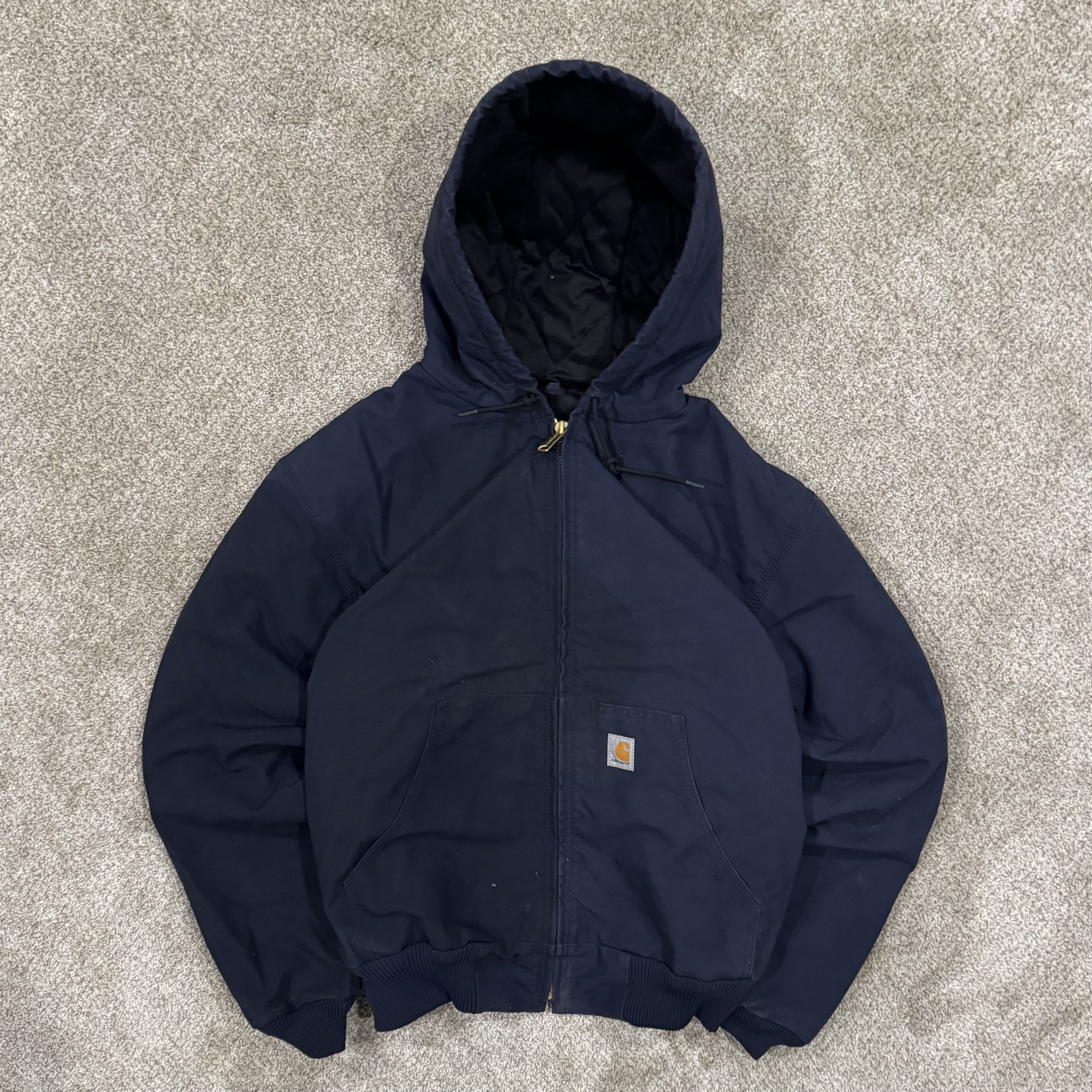Carhartt Carhartt Men's Navy and Blue Jacket Size US XL / EU 56 / 4 - 1 Thumbnail
