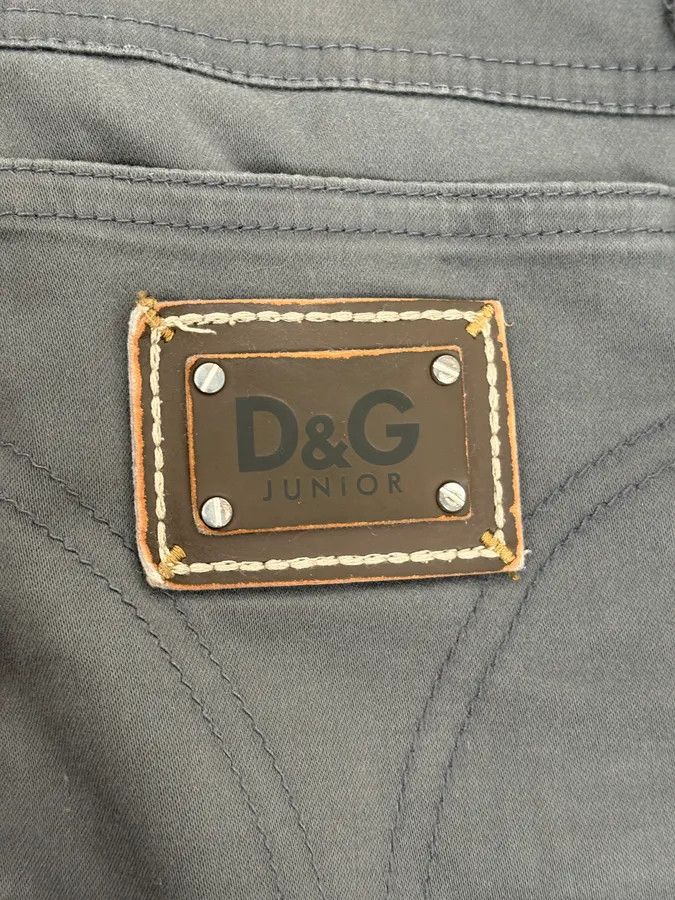 Dolce & Gabbana AW2011 Dolce & Gabbana Grey Patchwork Slim Pants Size US 28 / EU 44 - 11 Thumbnail