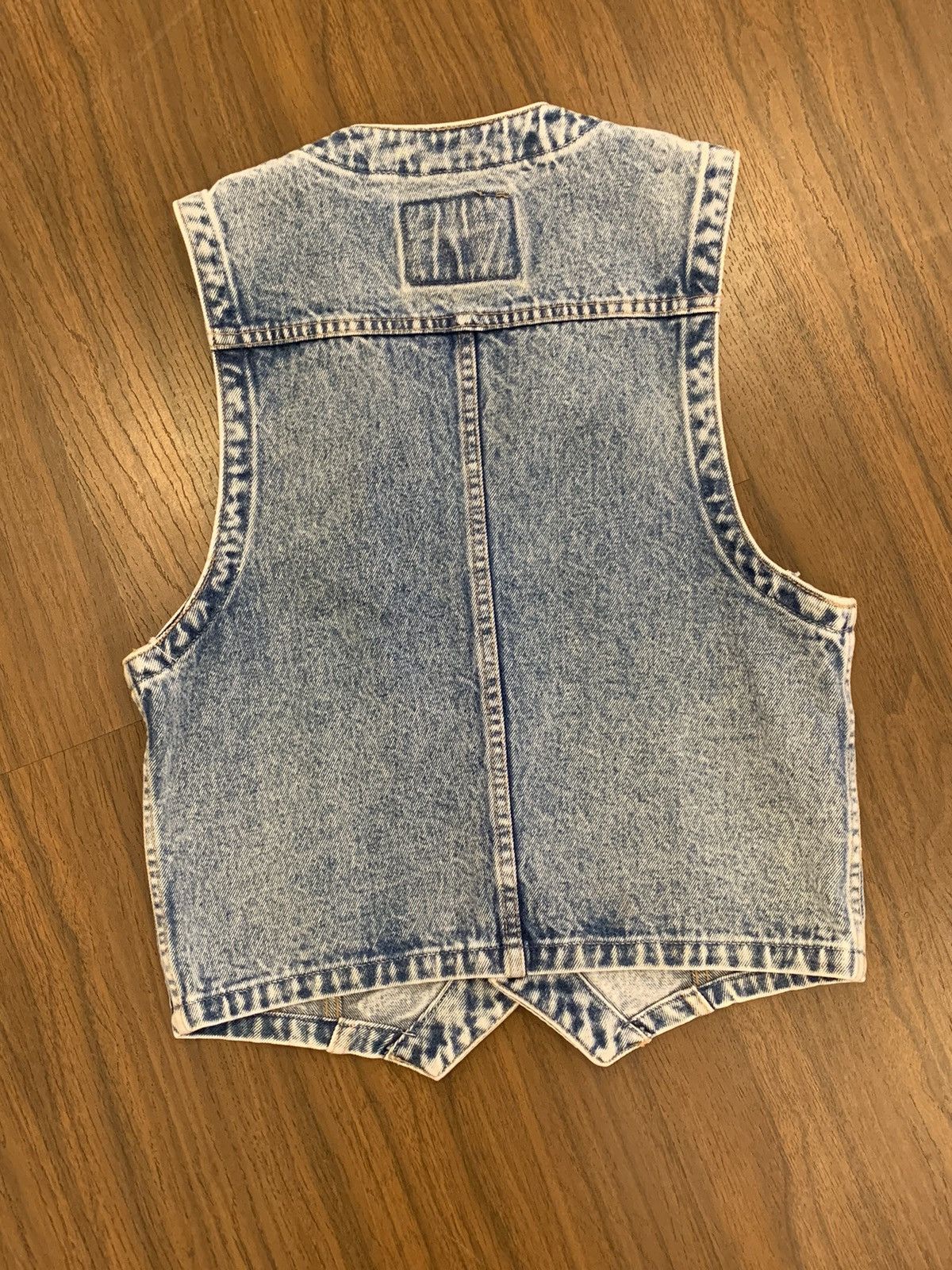 Vintage Denim vest BIG JOHN Size M / US 6-8 / IT 42-44 - 7 Thumbnail