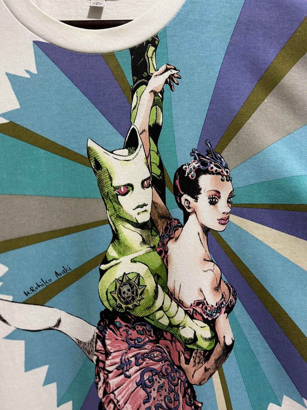 Anime Vintage Jojo Bizzare Adventure Killer Queen Anime Tshirt Size US L / EU 52-54 / 3 - 2 Thumbnail