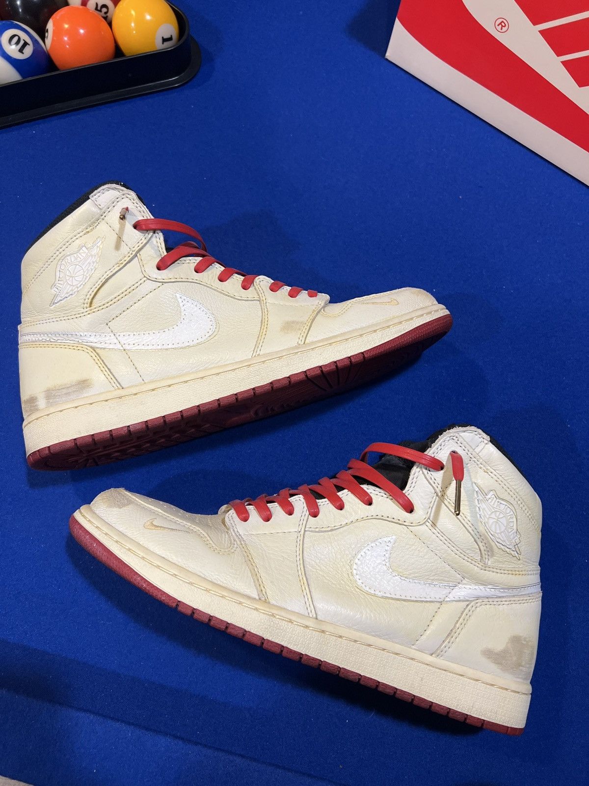 Jordan Brand × Nike Jordan 1 Hi NRG ‘Nigel Sylvester’ Size US 11.5 / EU 44-45 - 2 Thumbnail