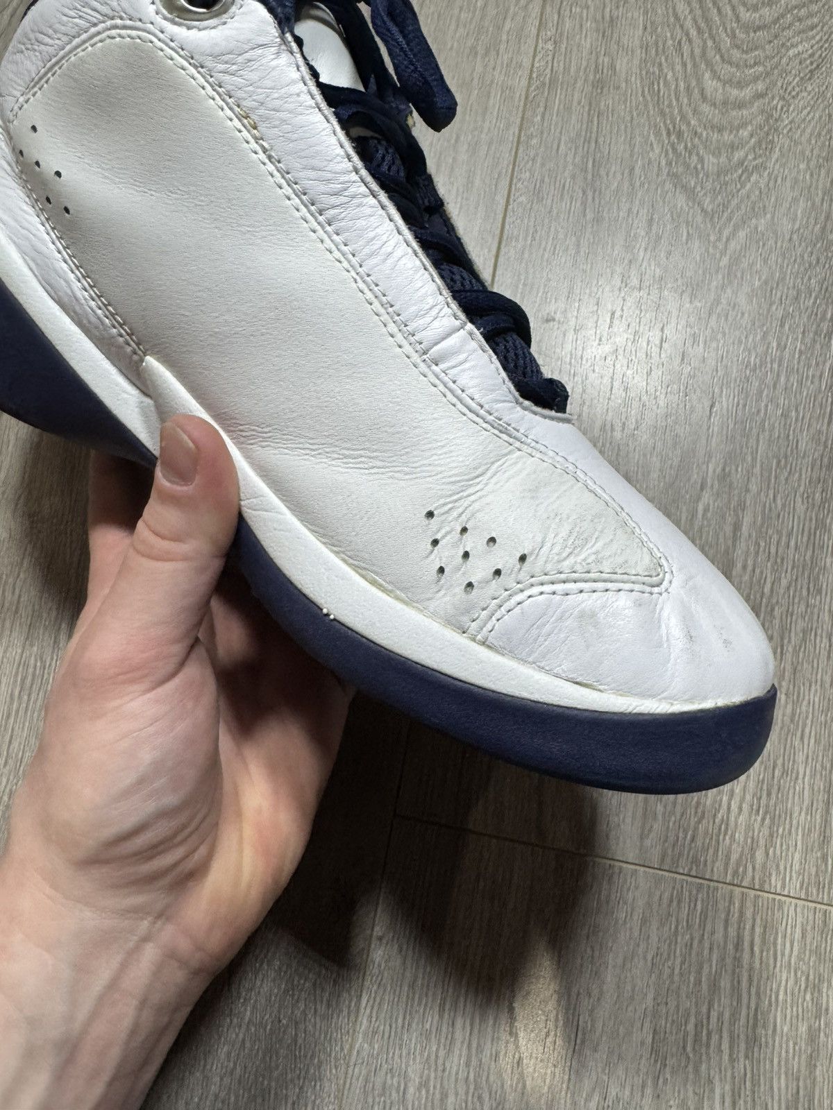 Oakley Oakley Domestic Redcode 0.1 White-Blue Basketball Shoes Size US 8.5 / EU 41-42 - 7 Thumbnail