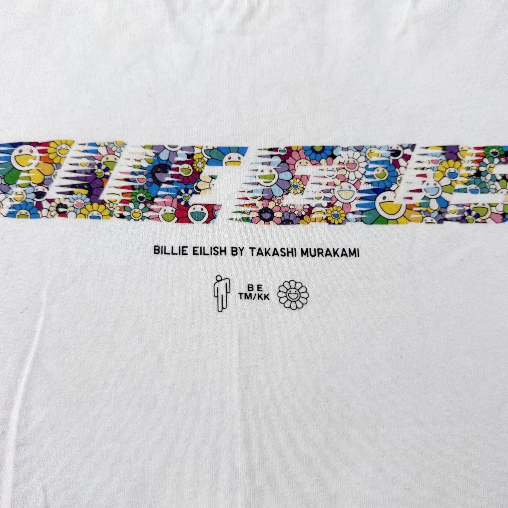 Uniqlo Billie Eilish Uniqlo Shirt Womens M White Murakami Graphic T-Shirt Tee Size M / US 6-8 / IT 42-44 - 3 Thumbnail