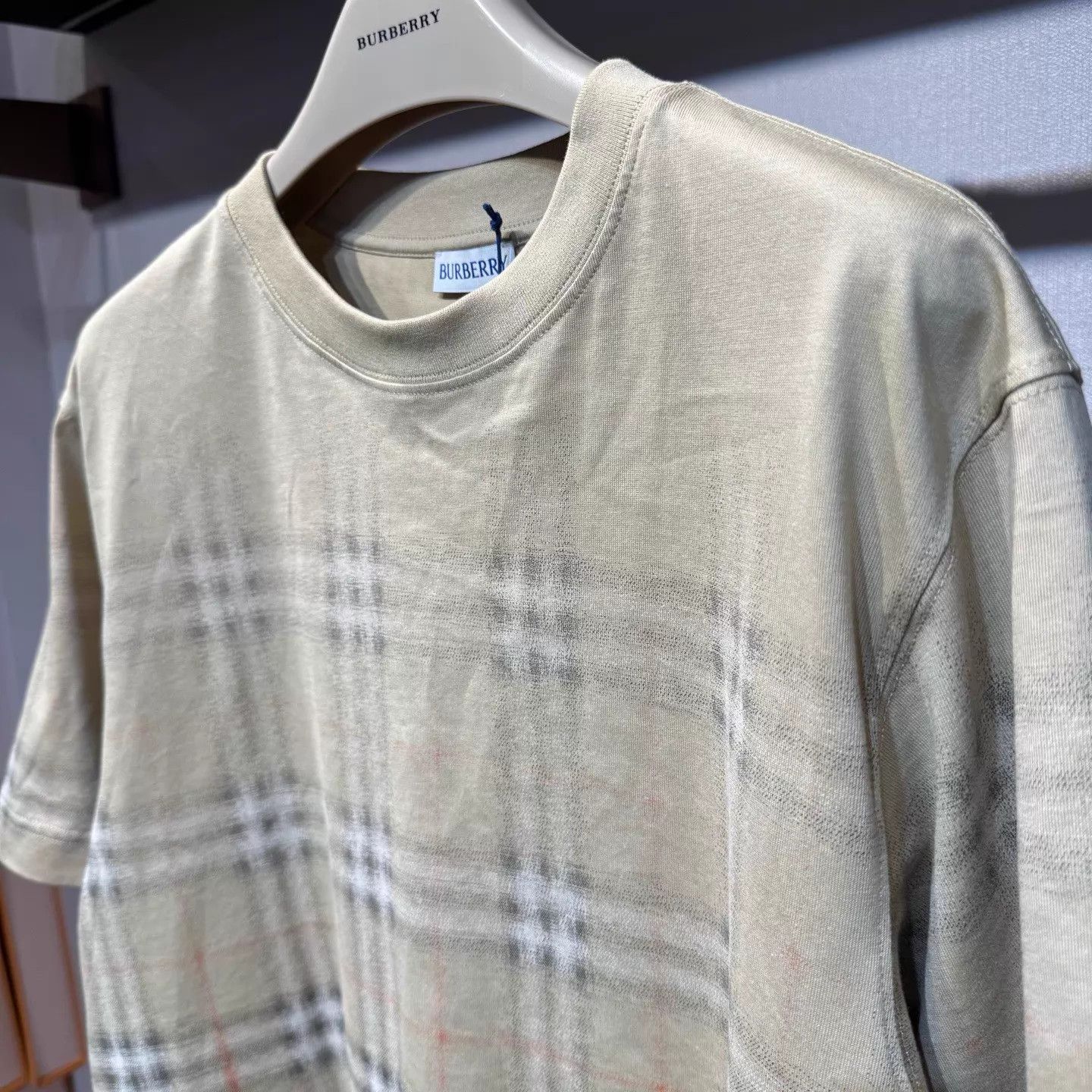 Burberry Burberry Check Gradient Short Sleeve Tee M New Size US M / EU 48-50 / 2 - 3 Thumbnail