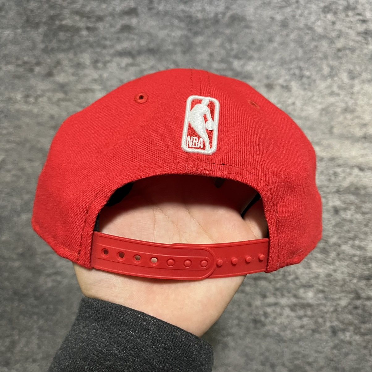 New Era New Era 9Fifty Chicago Bulls NBA Red Snapback Hat Size ONE SIZE - 4 Thumbnail