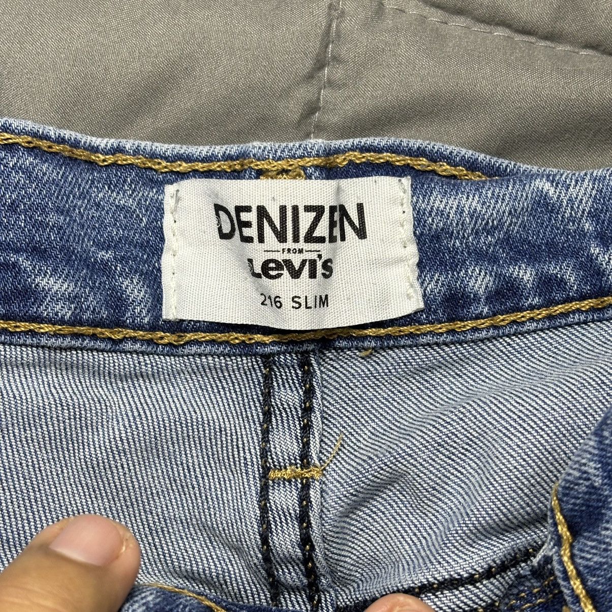 Levi's Denizen Levies 216 slim 36x30 men’s denim jeans Size US 36 / EU 52 - 2 Thumbnail