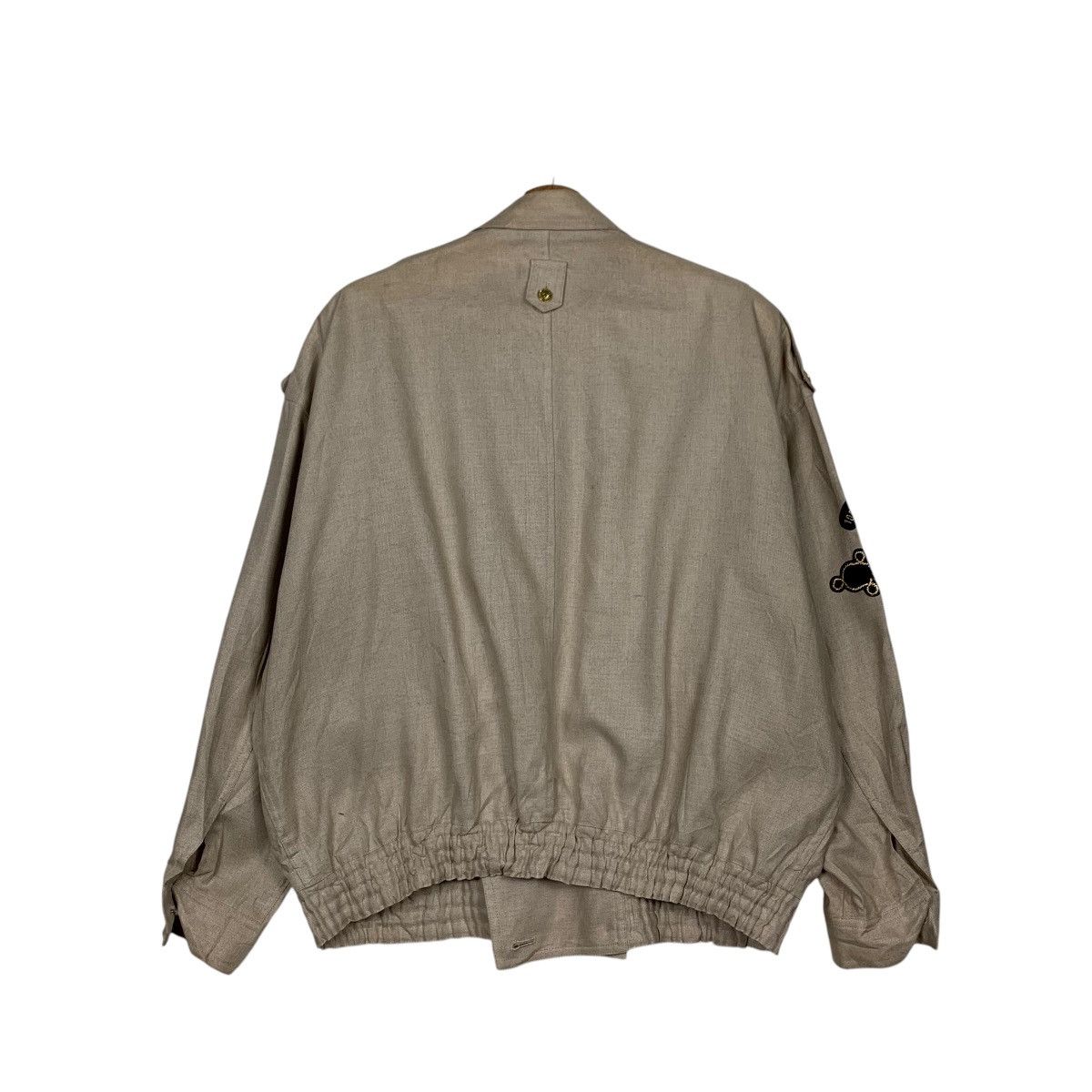Japanese Brand VALENZA PO PARIS Double Collar Lightweight Jacket #2464-C111 Size M / US 6-8 / IT 42-44 - 7 Thumbnail