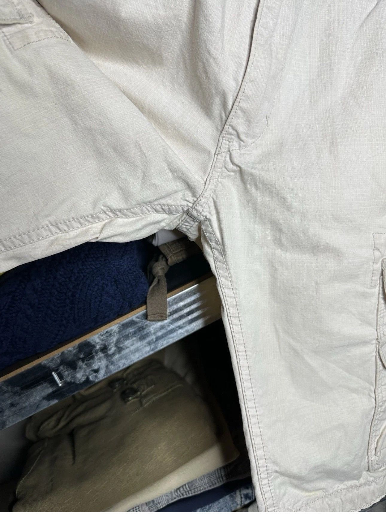 Levi's Levi’s Vintage TRASHED Cargo Aviation Shorts Size US 34 / EU 50 - 9 Thumbnail
