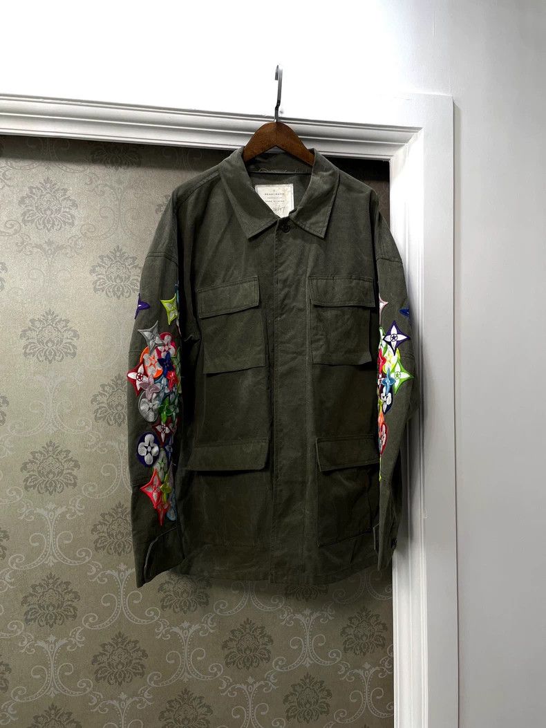 READYMADE Readymade Green Jacket with Arm Patterns - dmc Size US M / EU 48-50 / 2 - 1 Thumbnail