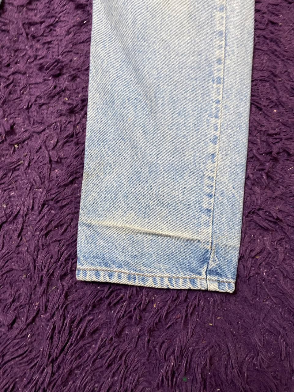 Levi's Distressed Washed Denim Jeans Levi's 505 Vintage Regular Fit Size US 34 / EU 50 - 10 Thumbnail