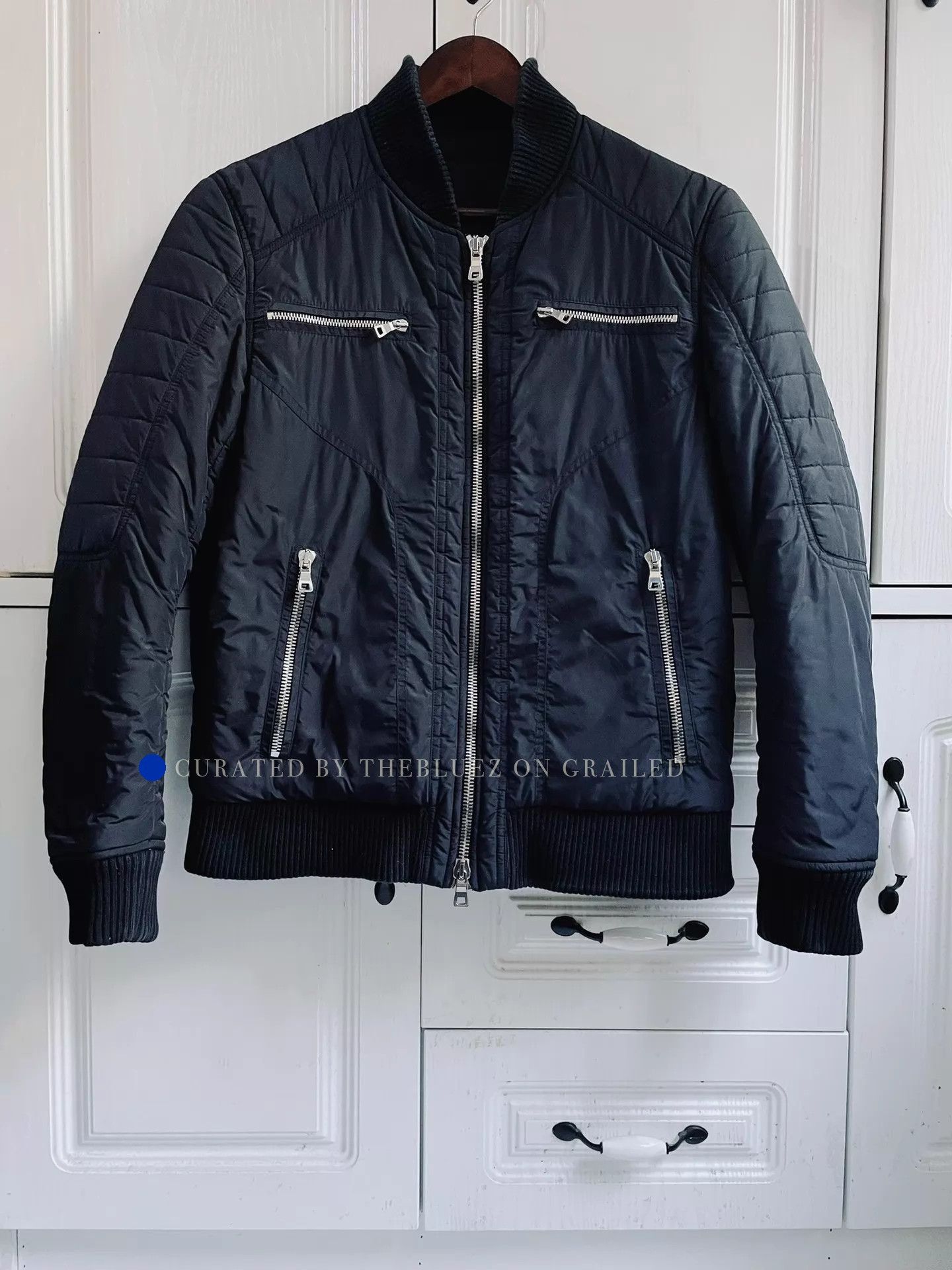 Balmain Balmain Homme FW11 Decarnin Era Raccoon Fur Blouson | Grailed
