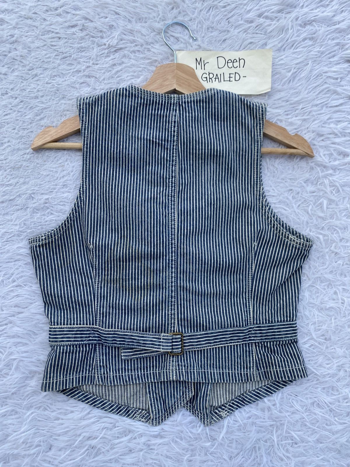 Ralph Lauren Rare Vintage Ralph Lauren Stripes Cotton Vest Size S / US 4 / IT 40 - 11 Thumbnail