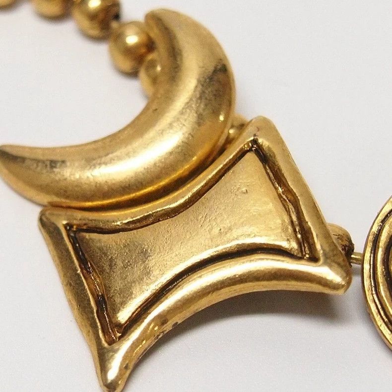 Kenzo Kenzo Vintage brass star, moon, and sun pendant necklace Size ONE SIZE - 4 Thumbnail