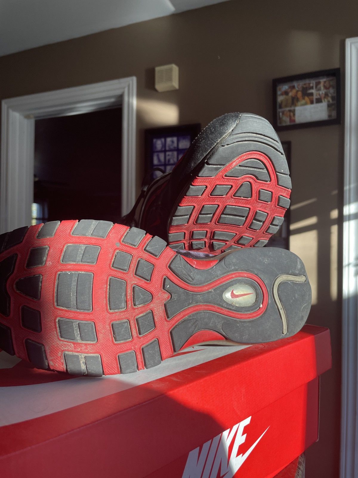 Nike Air max 97 ‘Reflective Bred’ Size US 12 / EU 45 - 4 Thumbnail