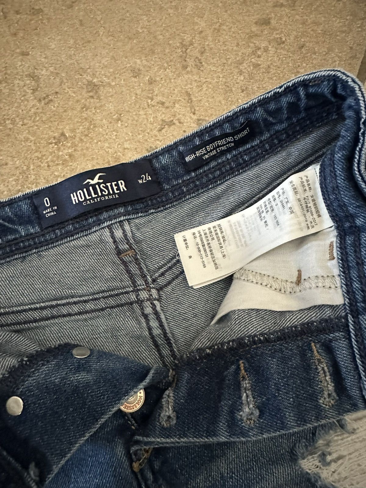 Hollister hollister distressed shorts Size 25" / US 0 / IT 36 - 3 Thumbnail