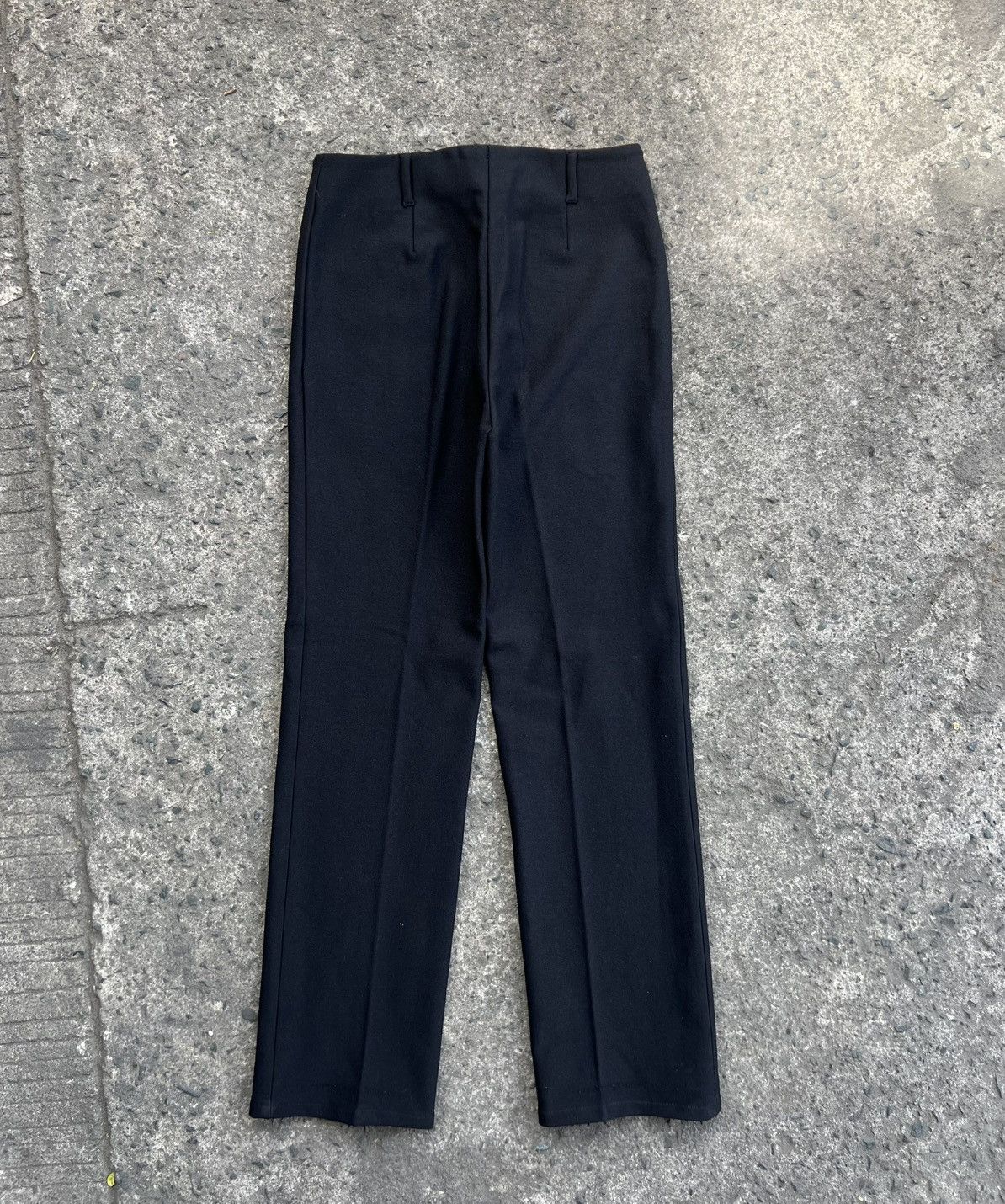 Prada Prada 1999 - Techno Stretch Minimalist - Trousers - Size 27" / US 4 / IT 40 - 2 Thumbnail