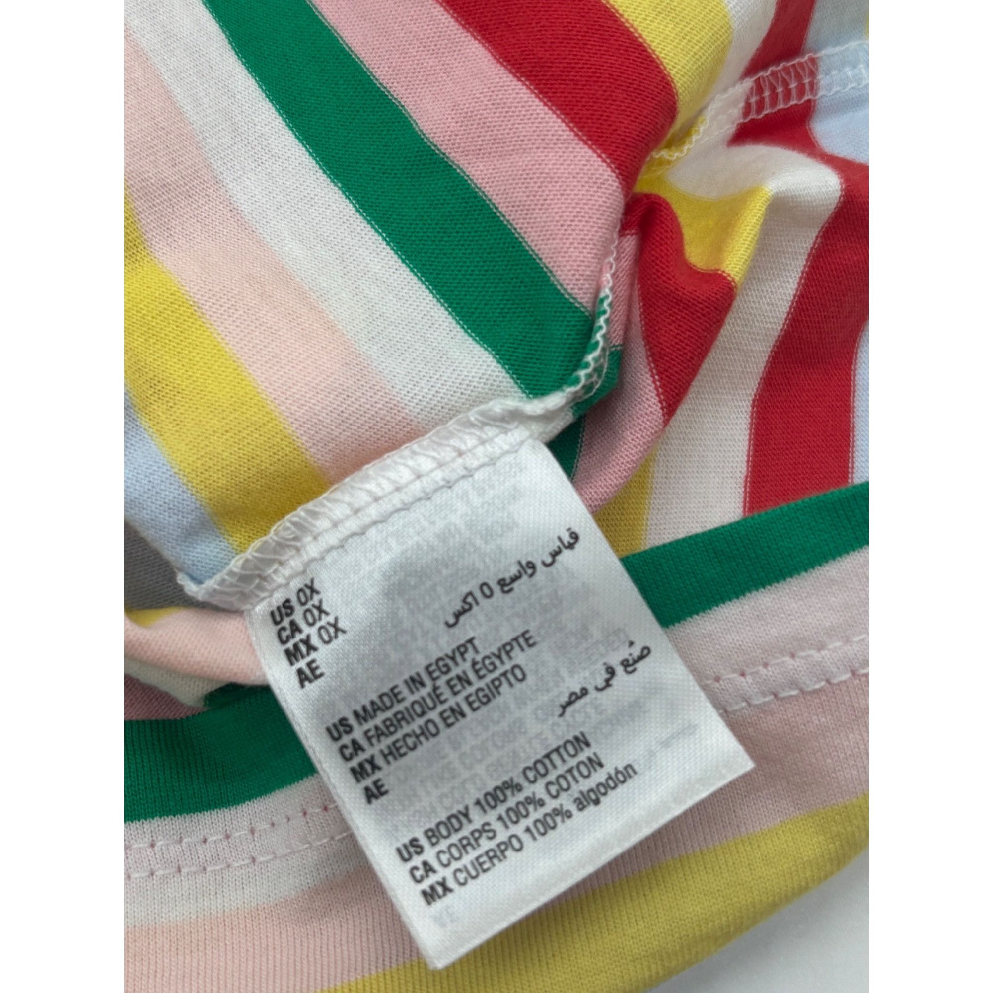 Style & Co Style & Co Plus Size Happy Stripes Cotton T-Shirt, OX Size ONE SIZE - 7 Thumbnail