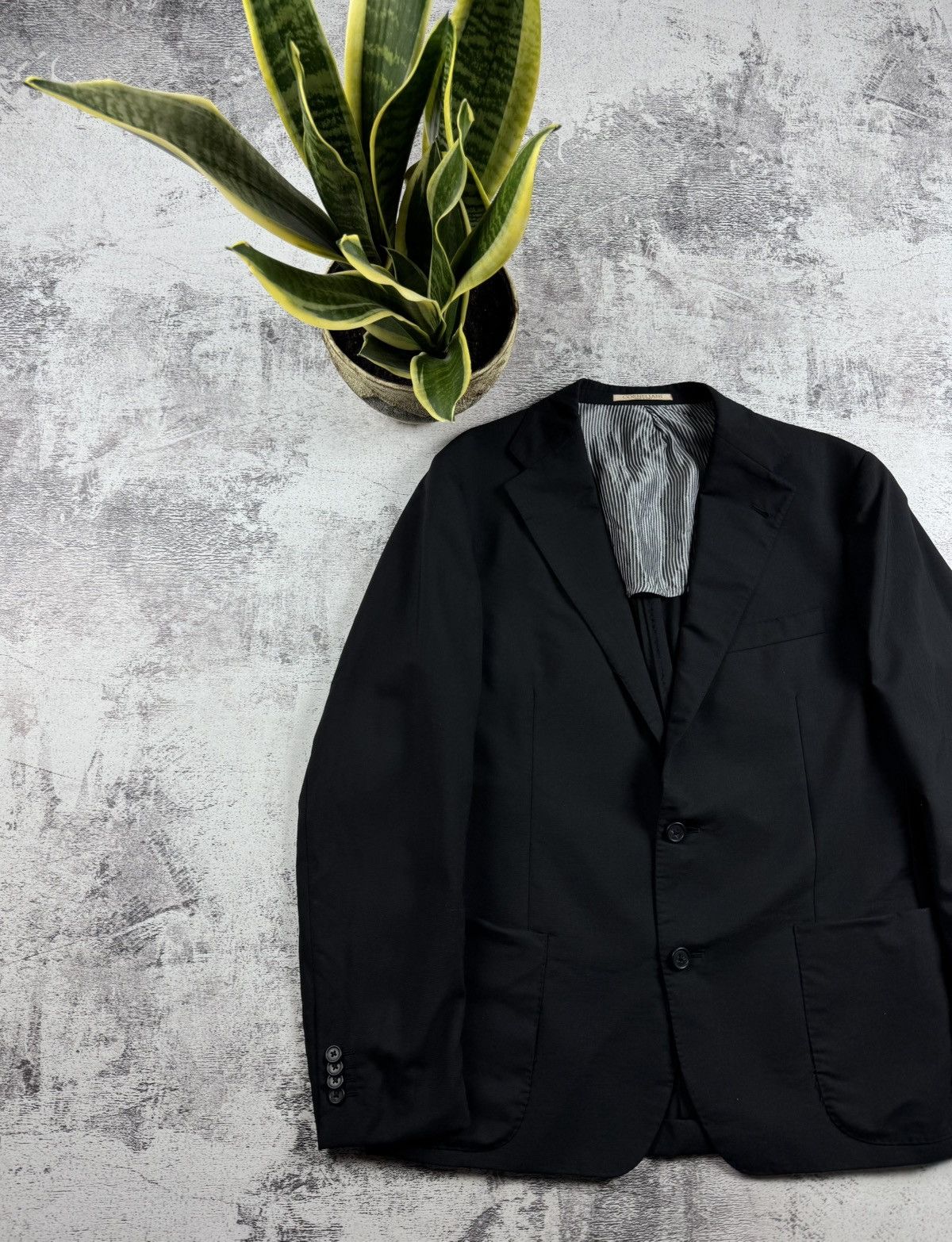 Corneliani Corneliani Vintage 52R Viscose Classic Blazer Suit Jacket Size 52R - 2 Thumbnail