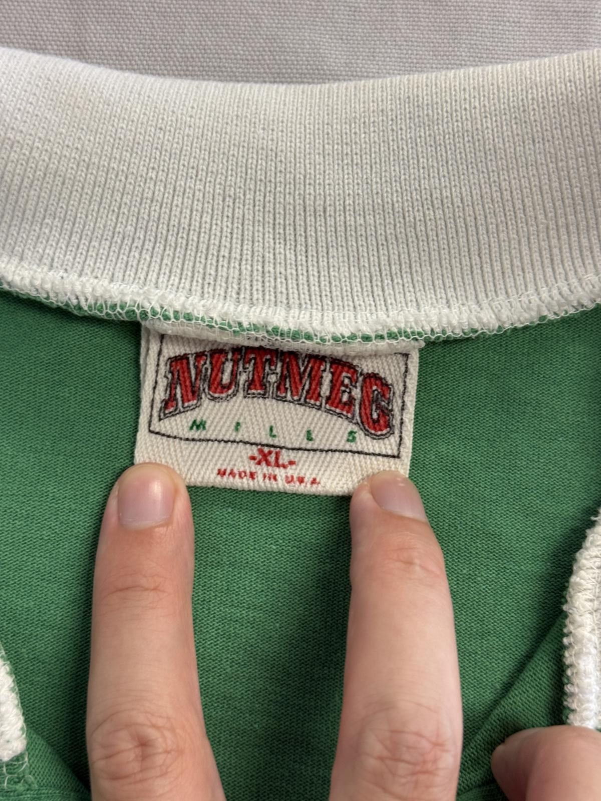 Nutmeg Vintage Boston Celtics Horizontal Stripe LS Polo XL Size US XL / EU 56 / 4 - 2 Thumbnail