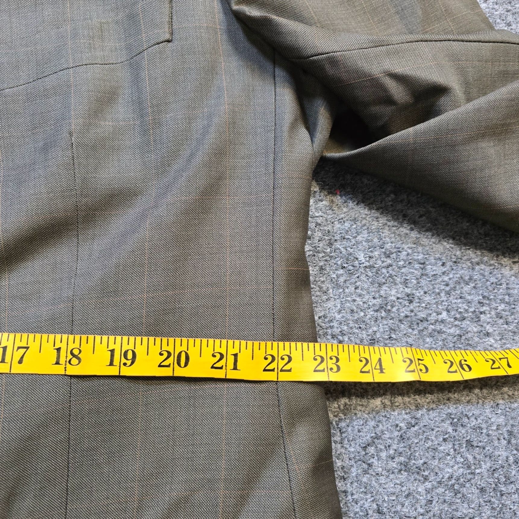 Brooks Brothers Brooks Brothers Blazer Mens Size 46 Green Classic Lined Wool Sport Coat Jacket Size 46R - 7 Thumbnail