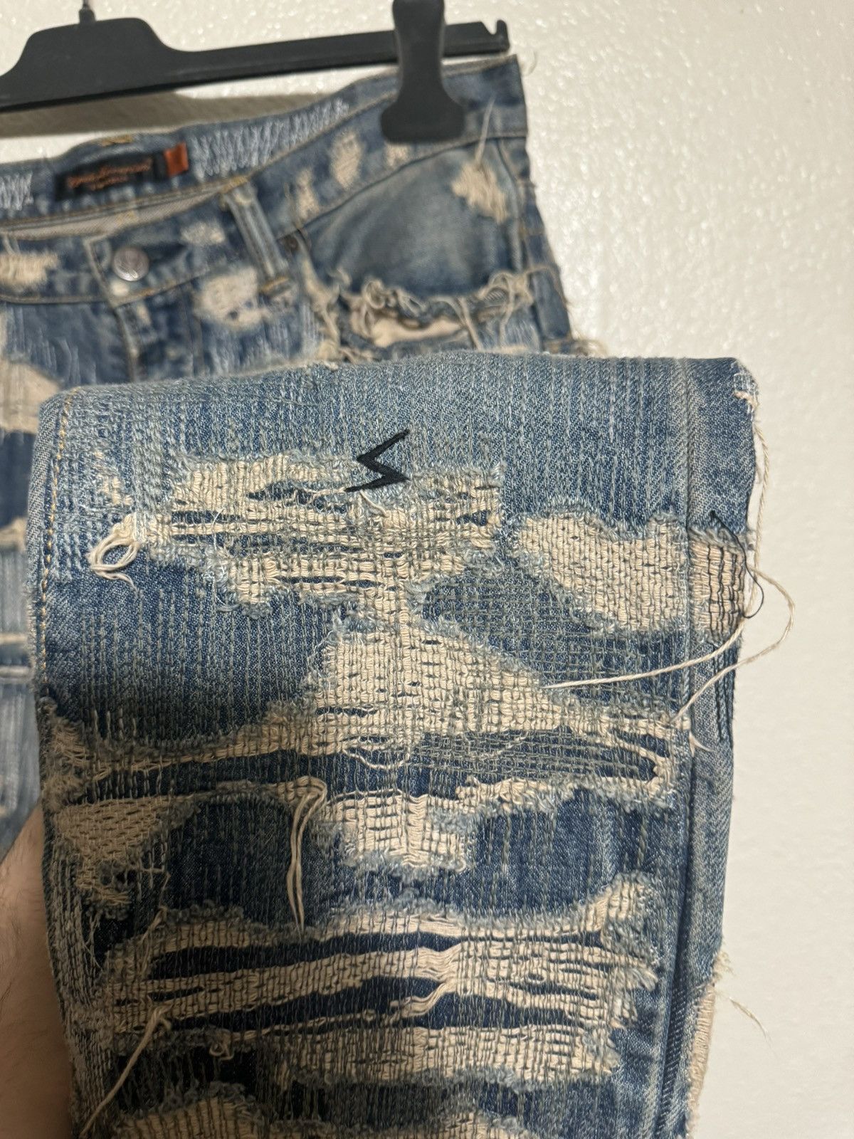 Undercover Undercover AW05 85 Blue Denim Size US 31 - 8 Thumbnail