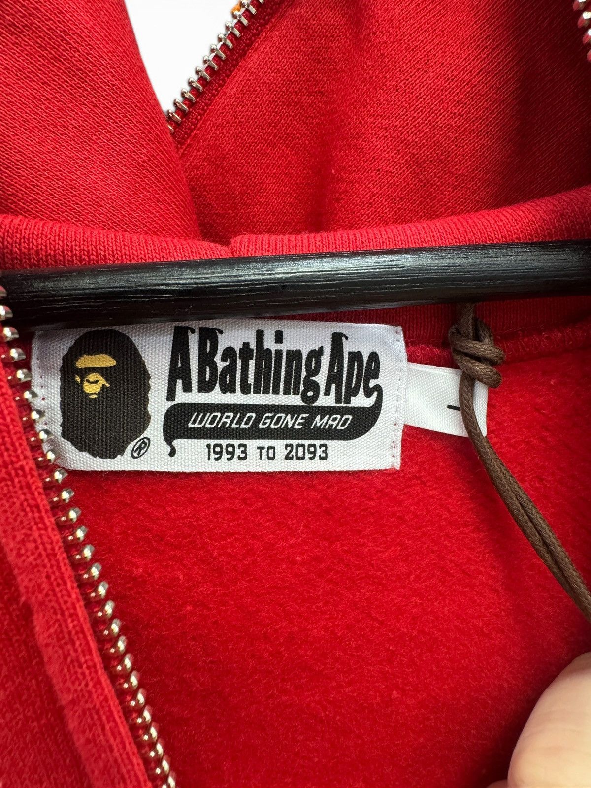 Bape Bape Red Tiger Zip Up Hoodie Size US L / EU 52-54 / 3 - 5 Thumbnail