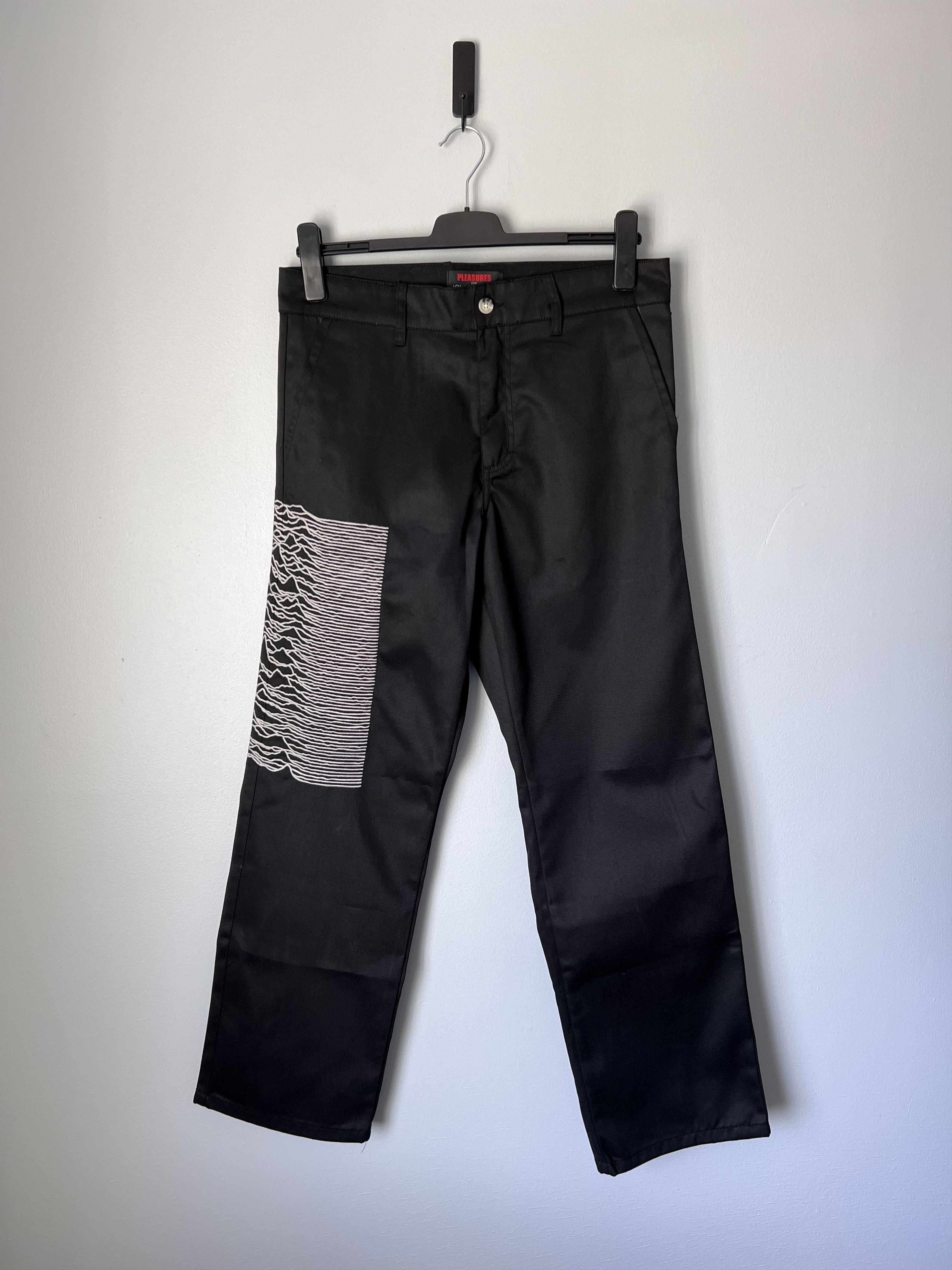 Joy Division × Pleasures Pleasures Joy Division Shadow Play Work Pants in Black Size US 34 / EU 50 - 1 Thumbnail