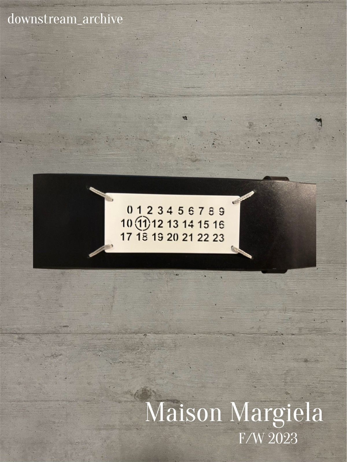 Maison Margiela Maison Margiela F/W 23 calf leather belt Size ONE SIZE - 3 Thumbnail