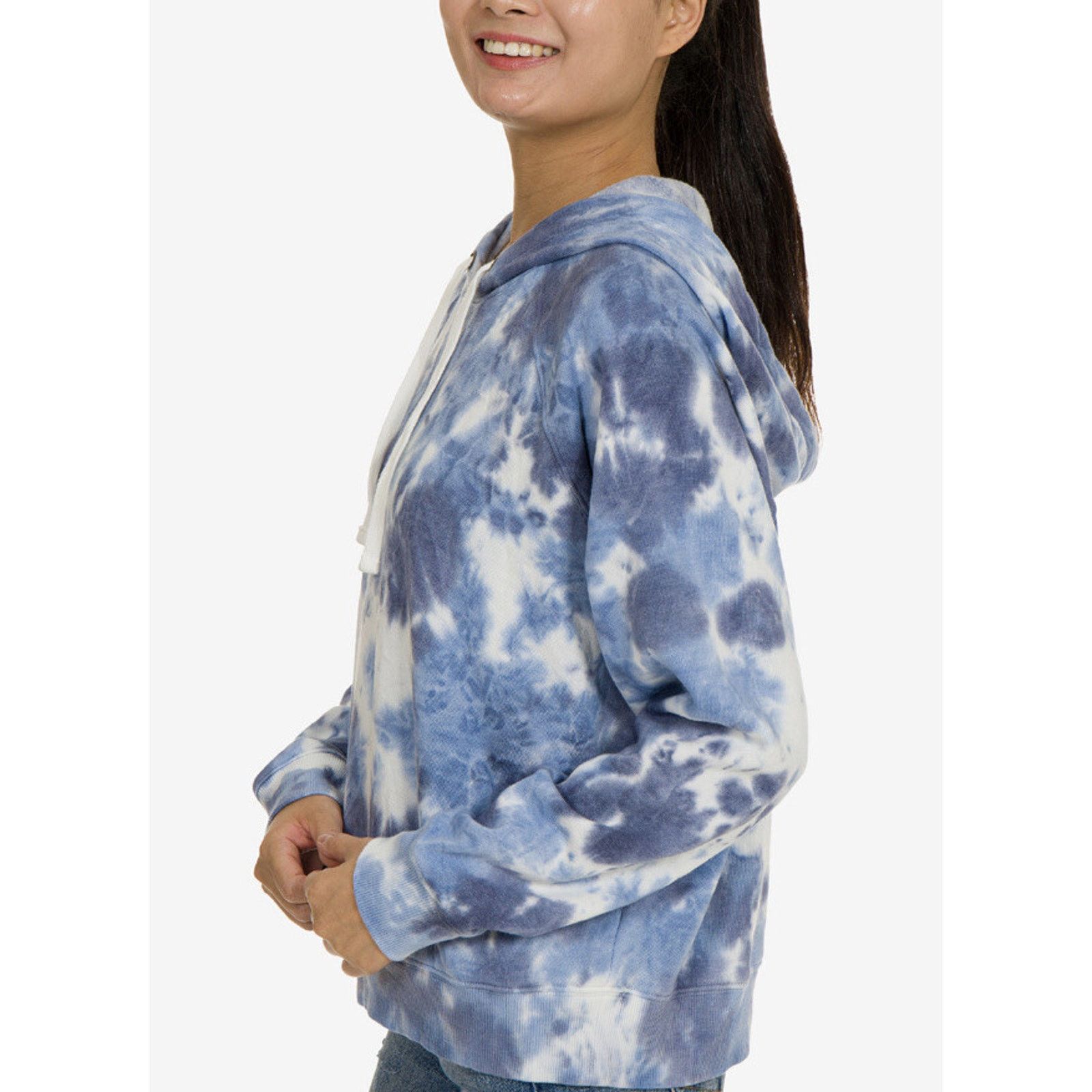 Haute Hippie Hippie rose tie dye junior denim hoodie women size M A003027 Size M / US 6-8 / IT 42-44 - 4 Thumbnail