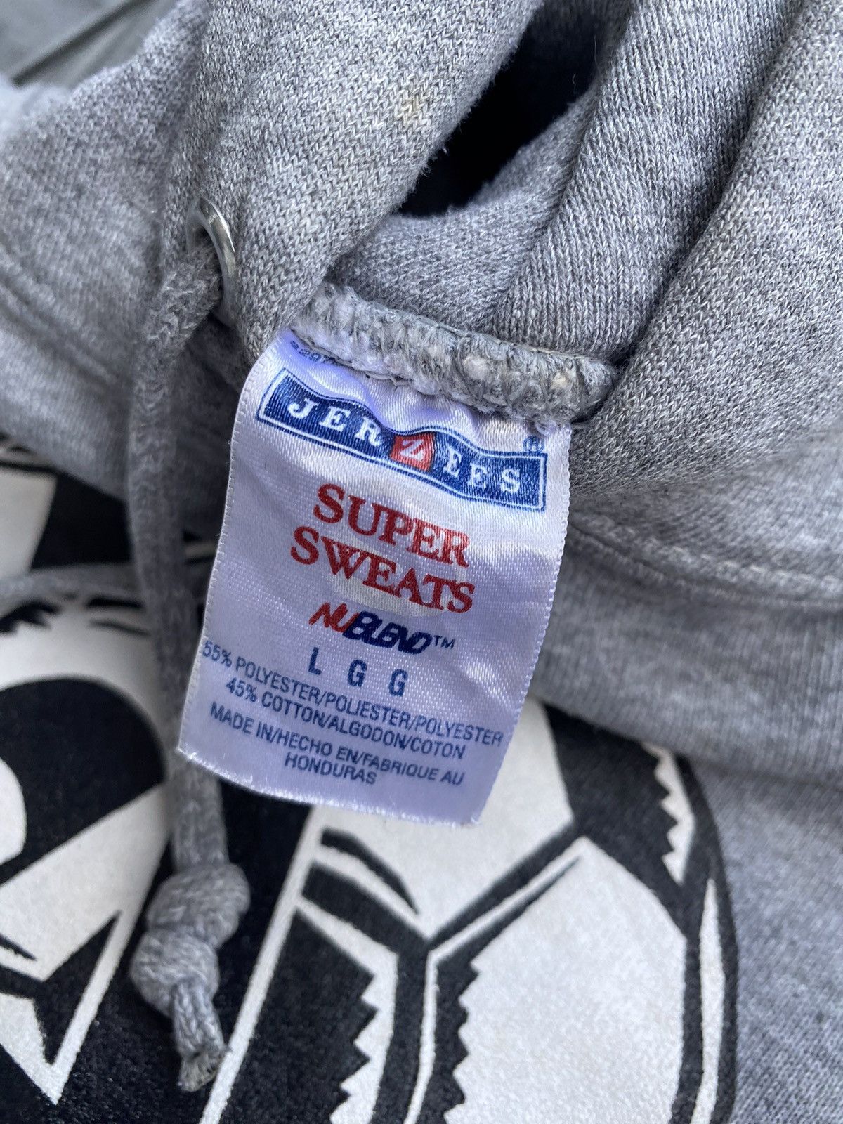 Jerzees × Vintage Vintage jerzees mens soccer hoodie Size US L / EU 52-54 / 3 - 4 Thumbnail