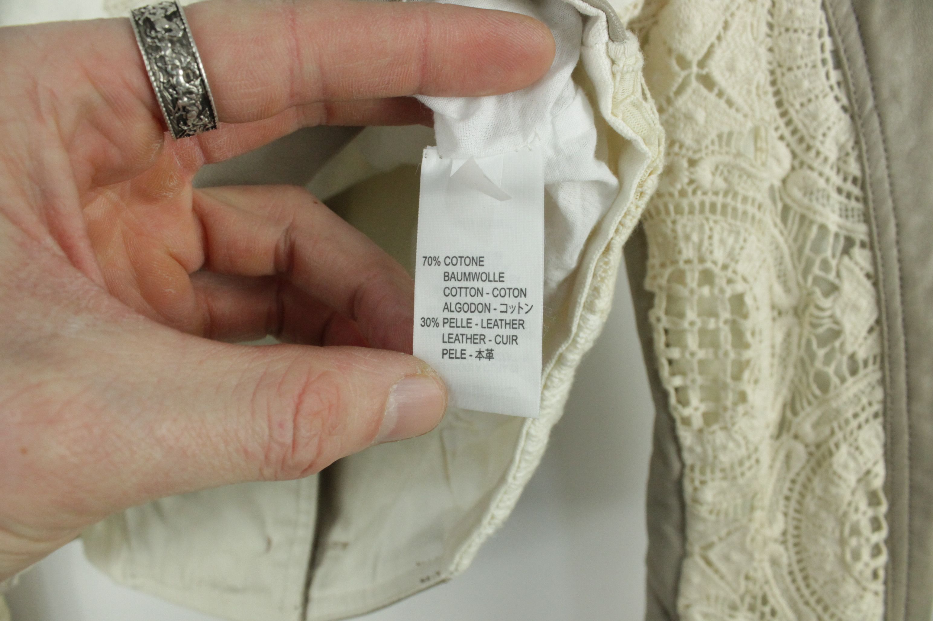 Elisa Cavaletti Elisa Cavaletti Club Leather Embroidered Cropped Jacket Size S / US 4 / IT 40 - 11 Thumbnail