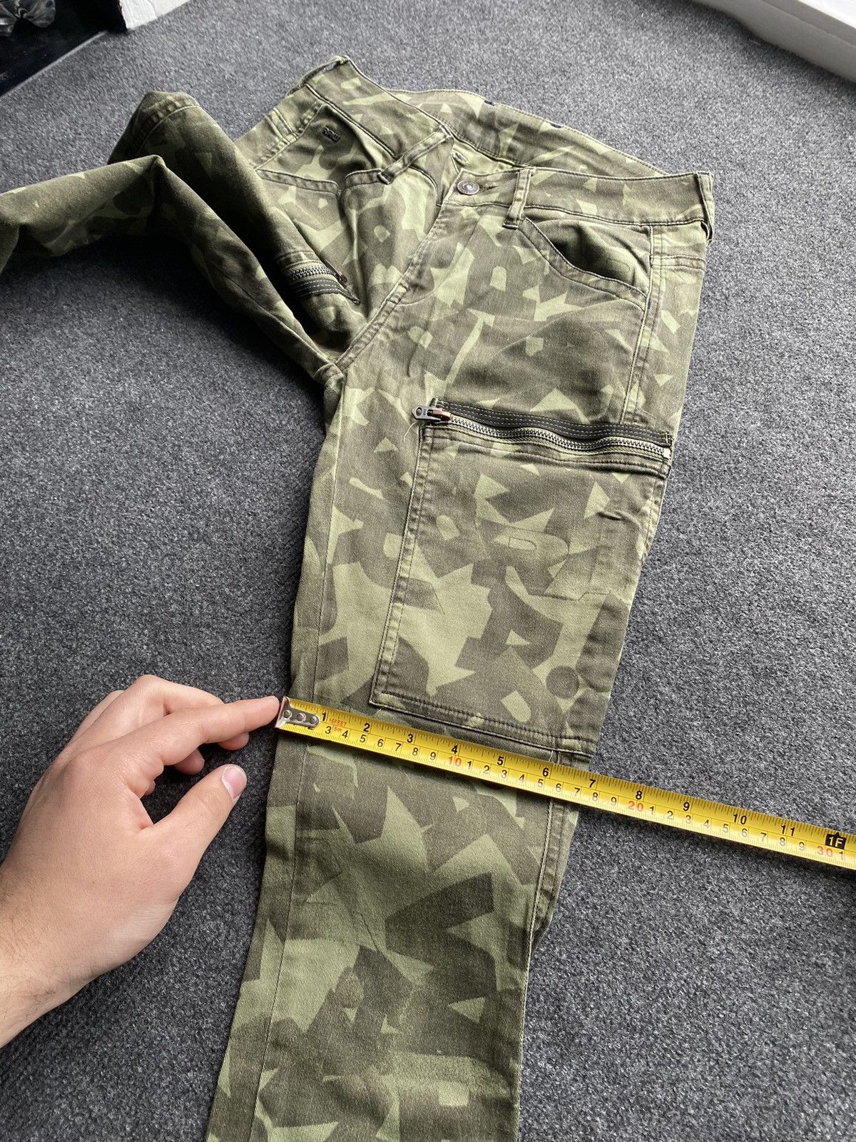 G-Star 🔥Opium Punk G Star Camo Cargo pants women 27 size rare Size 27" / US 4 / IT 40 - 12 Thumbnail
