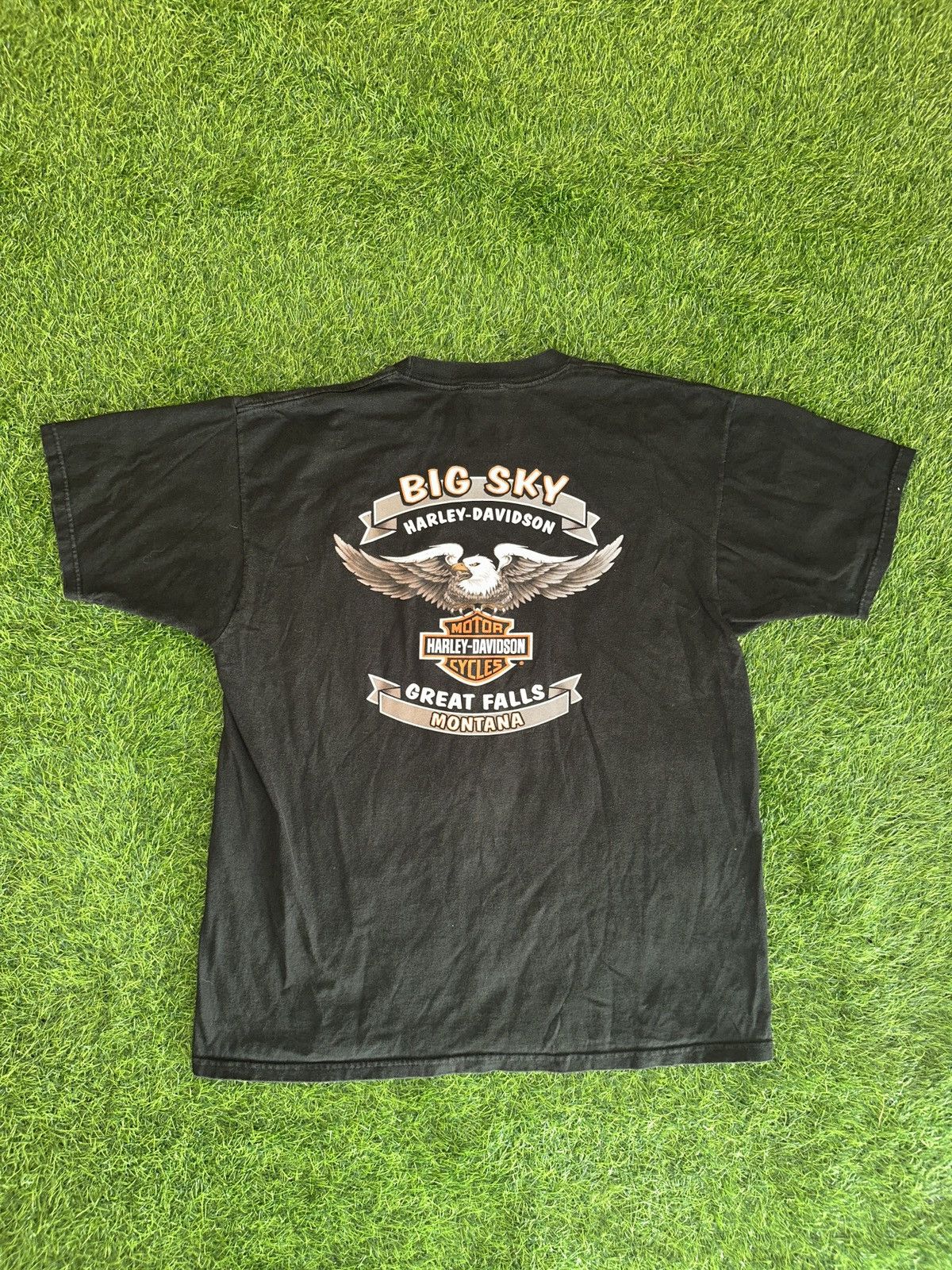 Harley Davidson Harley davidson motorcycles montana tee shirt size 2XL Size US XXL / EU 58 / 5 - 2 Thumbnail