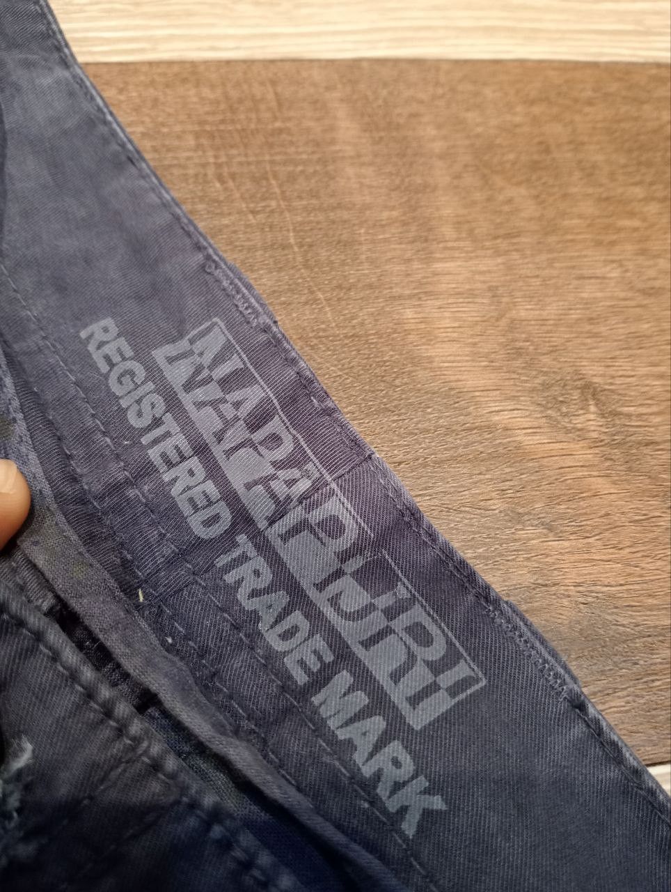 Napapijri NAPAPIJRI FADED BLUE CARGO PANTS Size US 34 / EU 50 - 7 Thumbnail